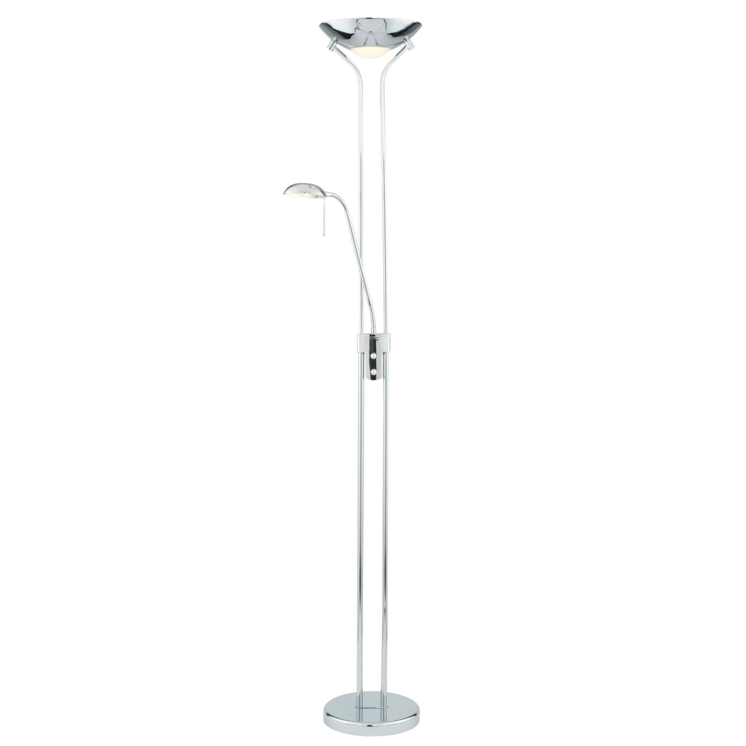 Zandra Floor Lamp, Chrome