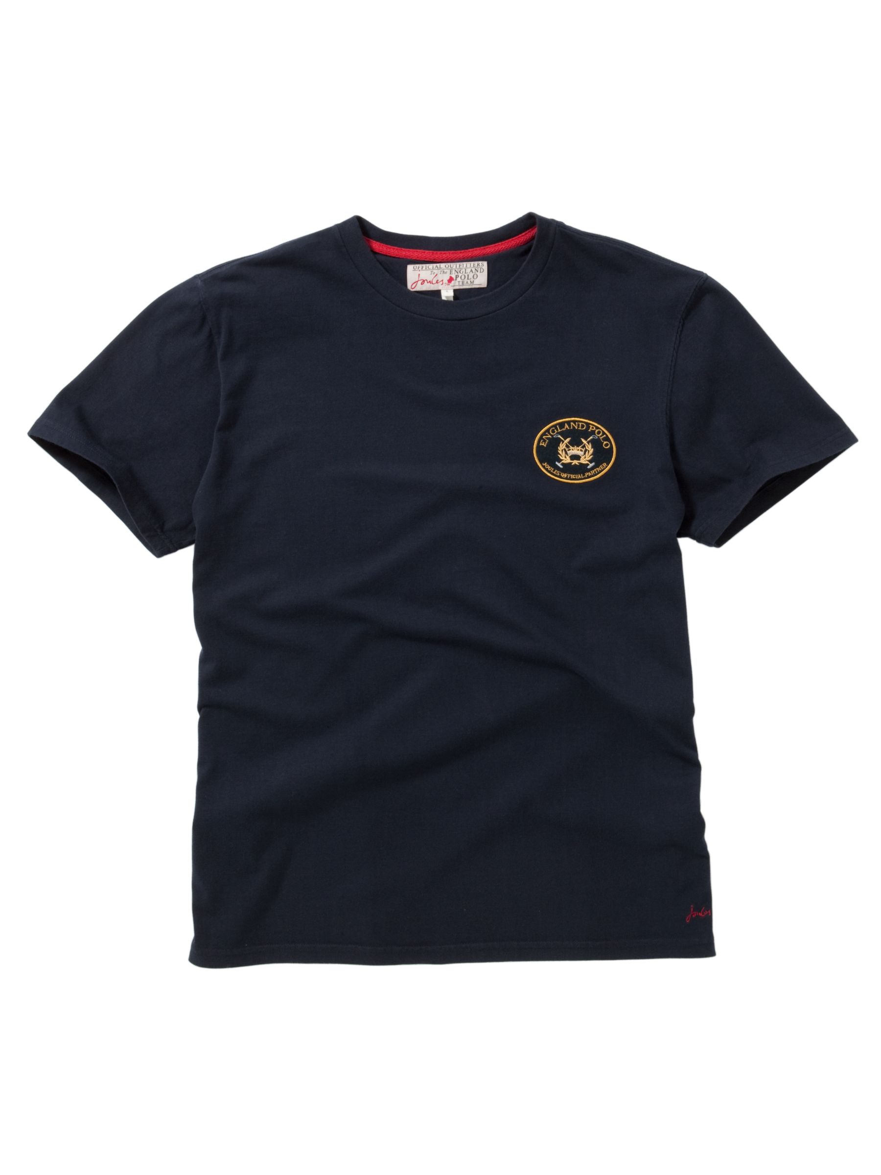 Joules England Polo T-Shirt, Navy