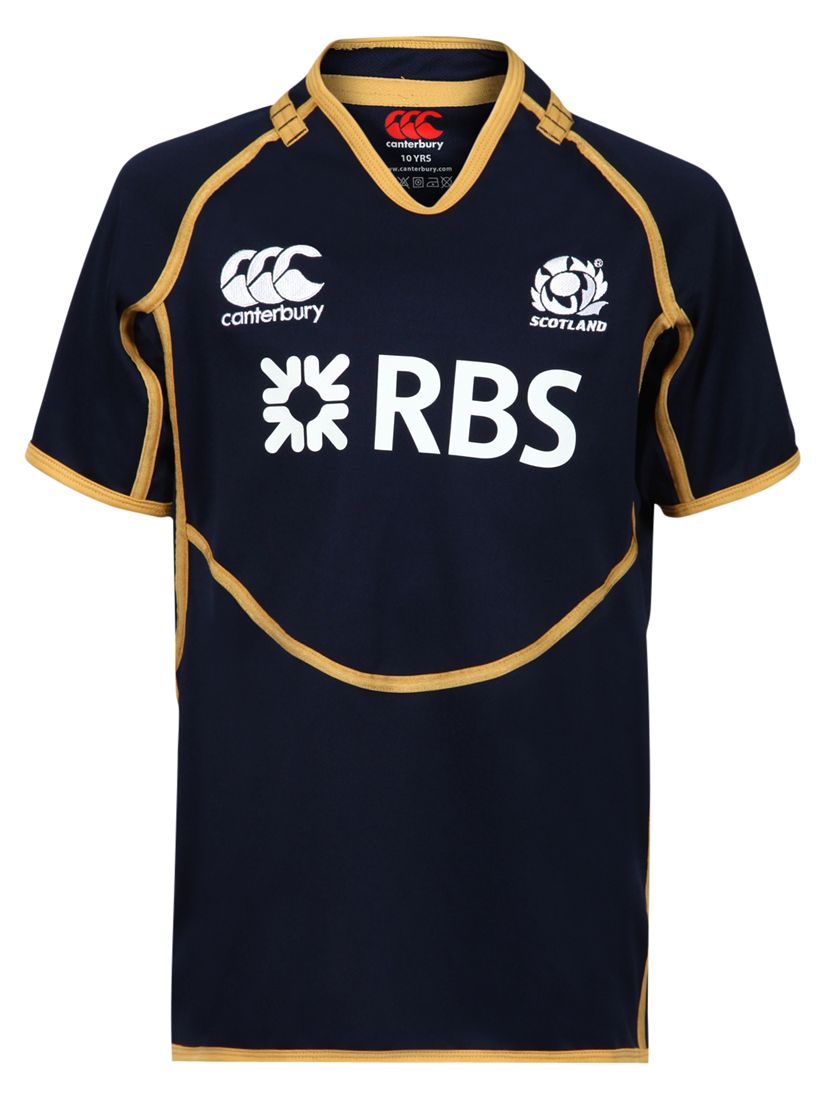 Canterbury of New Zealand Scotland Home Pro Rugby Shirt, Navy