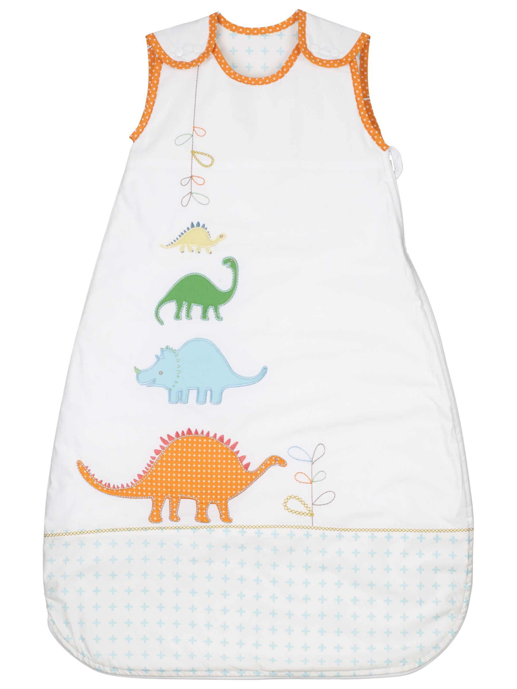 John Lewis Baby Dinosaur Sleeping Bag, 2.5 Tog,