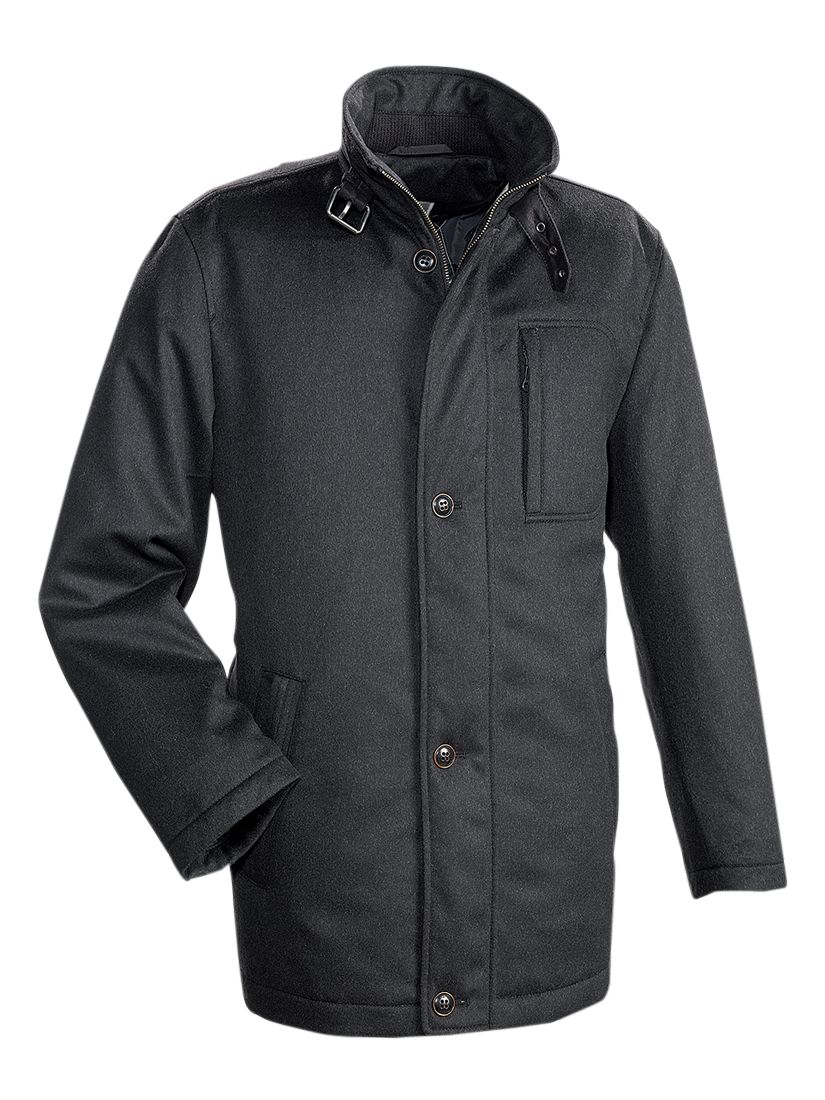 Bugatti Gore-Tex Wool Blend Jacket, Charcoal at John Lewis