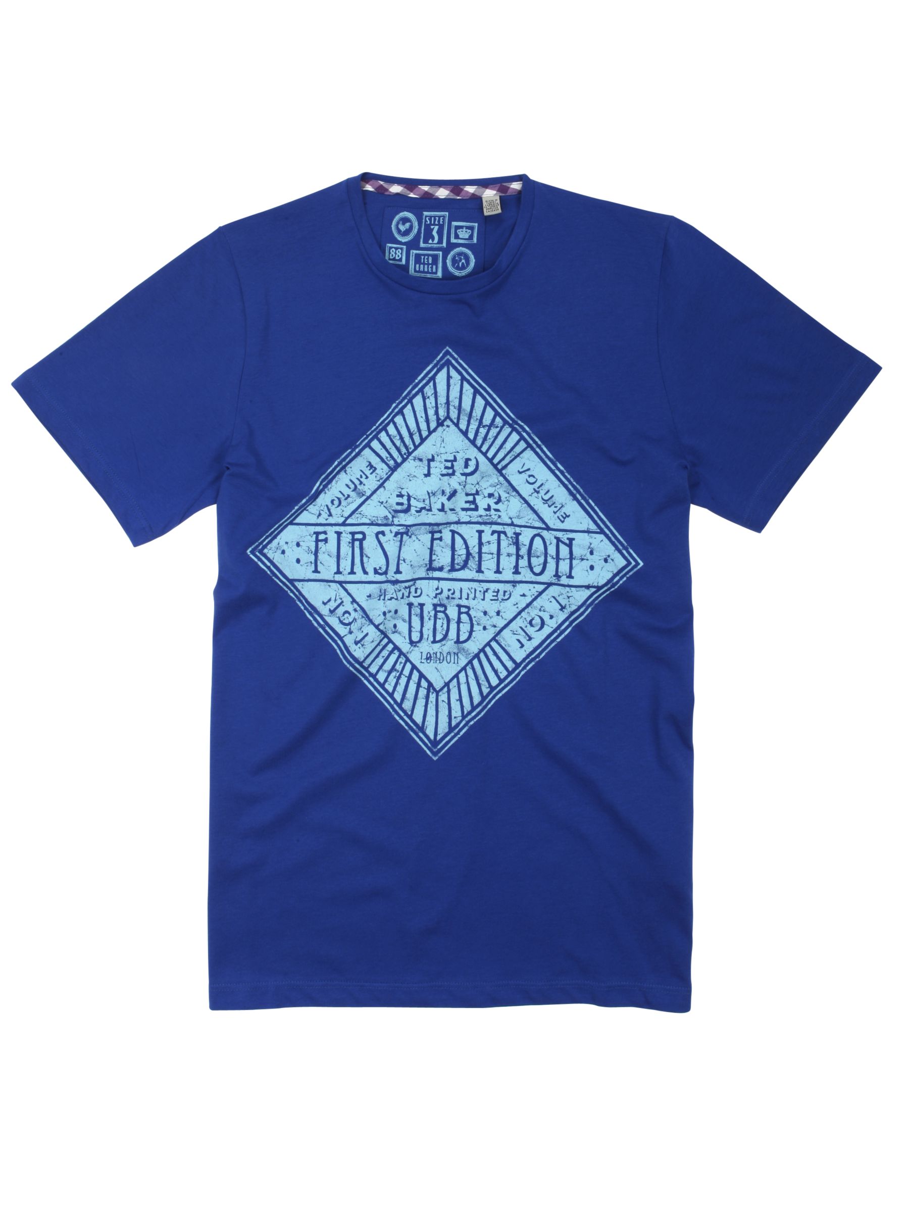 Ted Baker Nowash Graphic T-Shirt, Blue