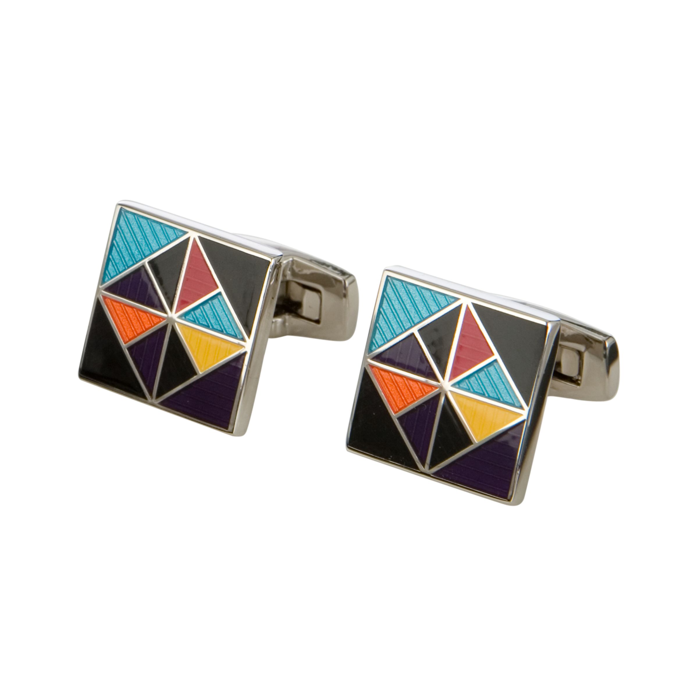 Duchamp Pythagoras Cufflinks, Black