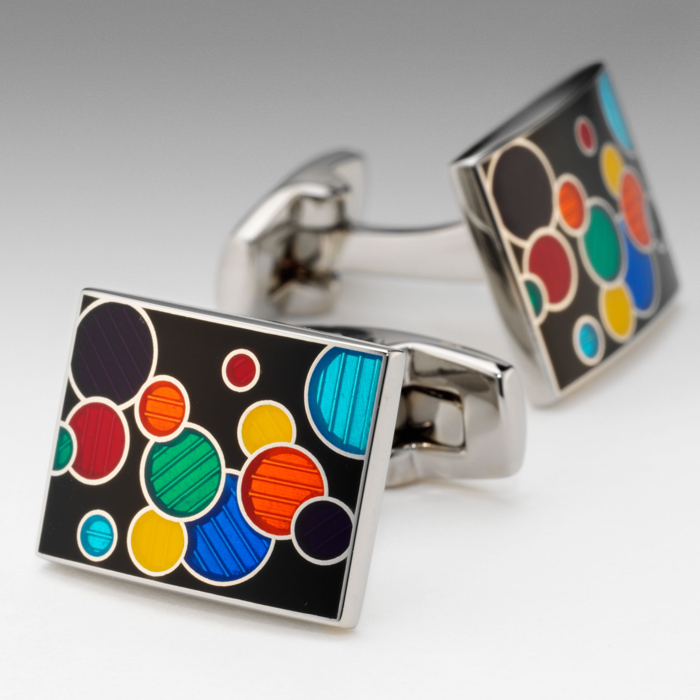 Carnival Dot Cufflinks, Multi