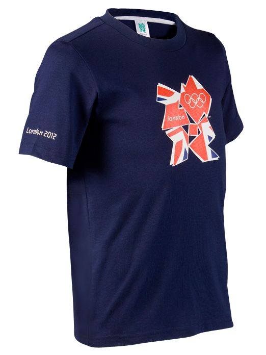 Mens Union Jack T-Shirt, Navy