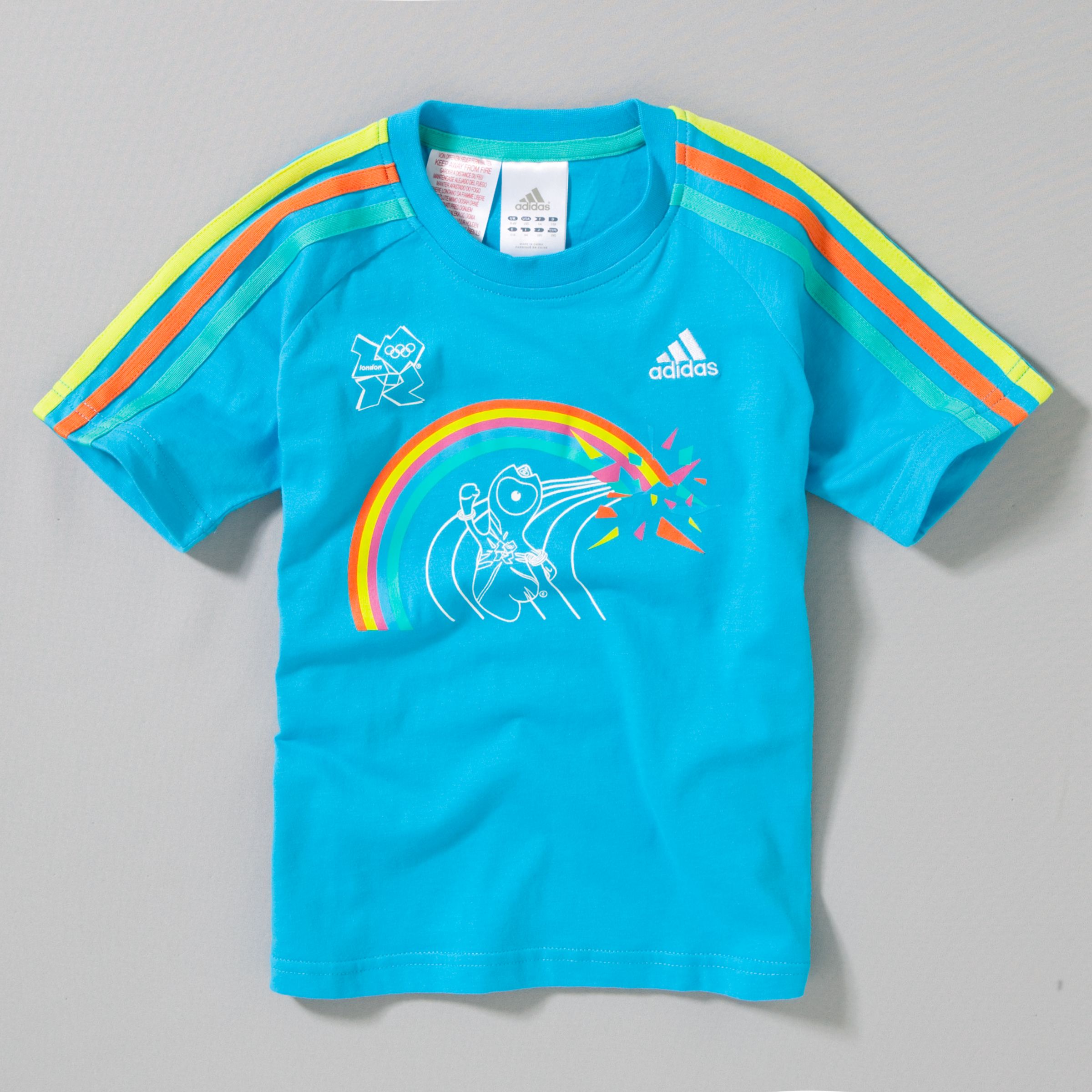 London 2012 Wenlock Rainbow T-Shirt, Pure