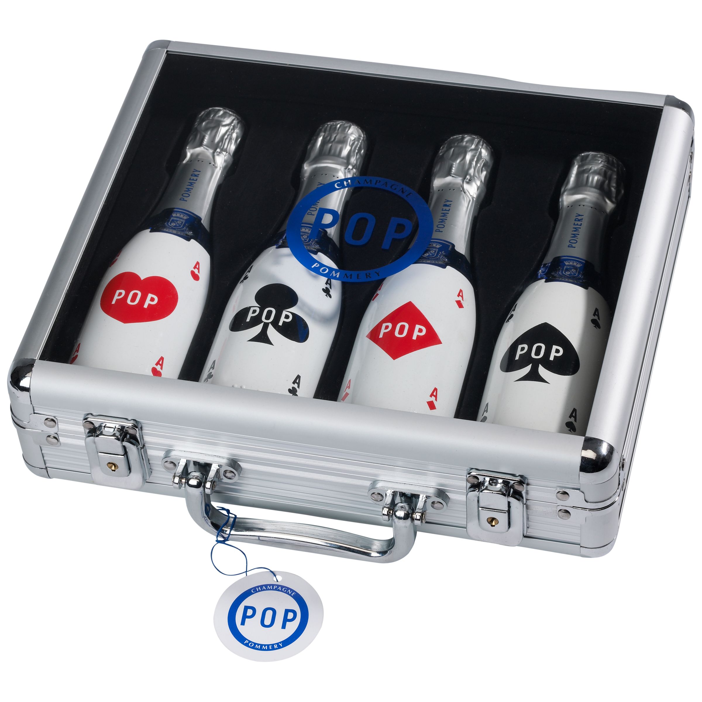Pommery Pop Casino Edition Champagne Mini Bottles 4 x 20cl