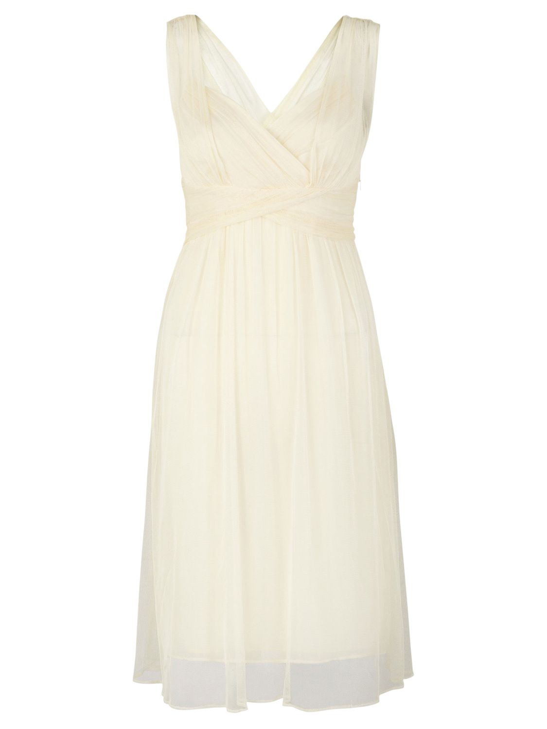 Buy L K Bennett Evelyn Dress Champagne online at JohnLewis com John Lewis from johnlewis.com