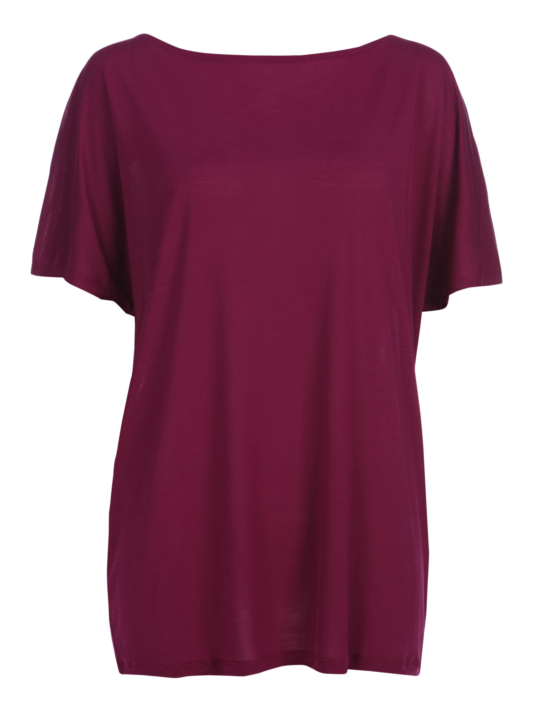 Rifia Oversized T-Shirt, Purple