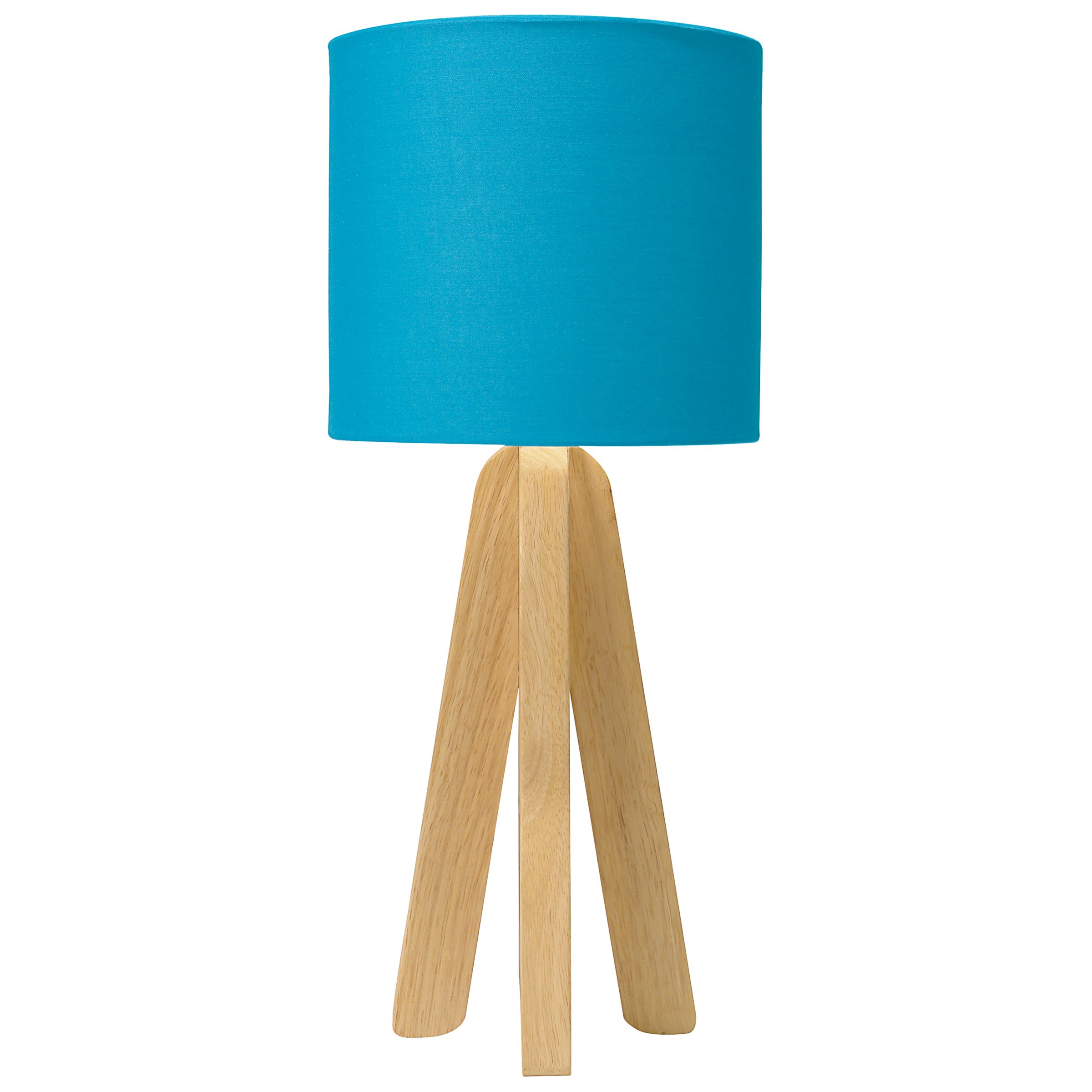 John Lewis Kylie Table Lamp, Turquoise