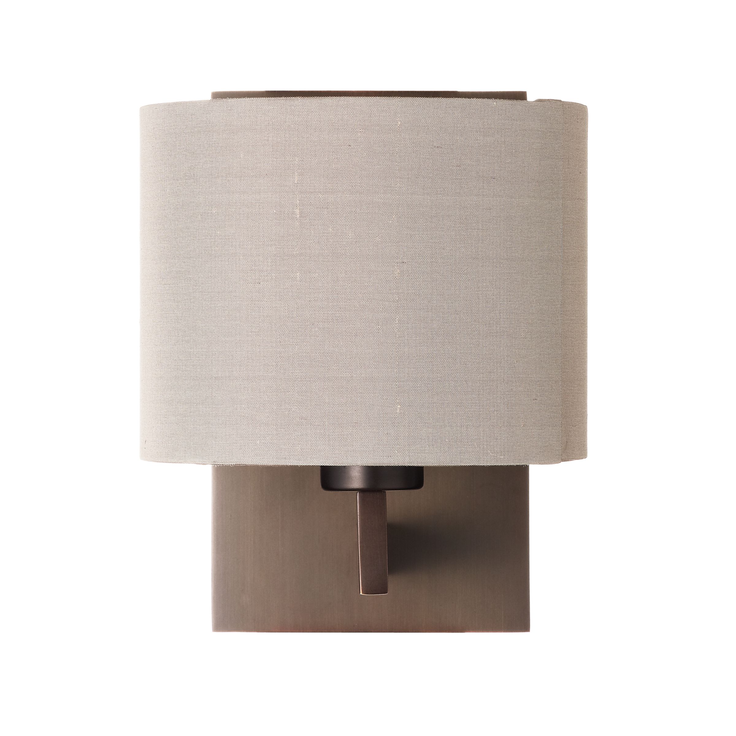 Olan Wall Light, Bronze/Oyster