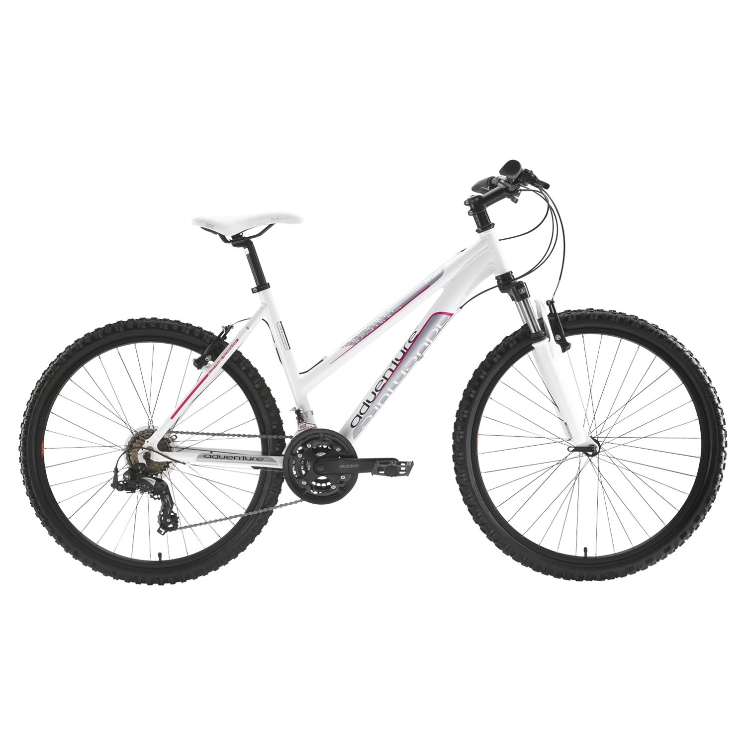 Trail Womens Bike, White/Pink