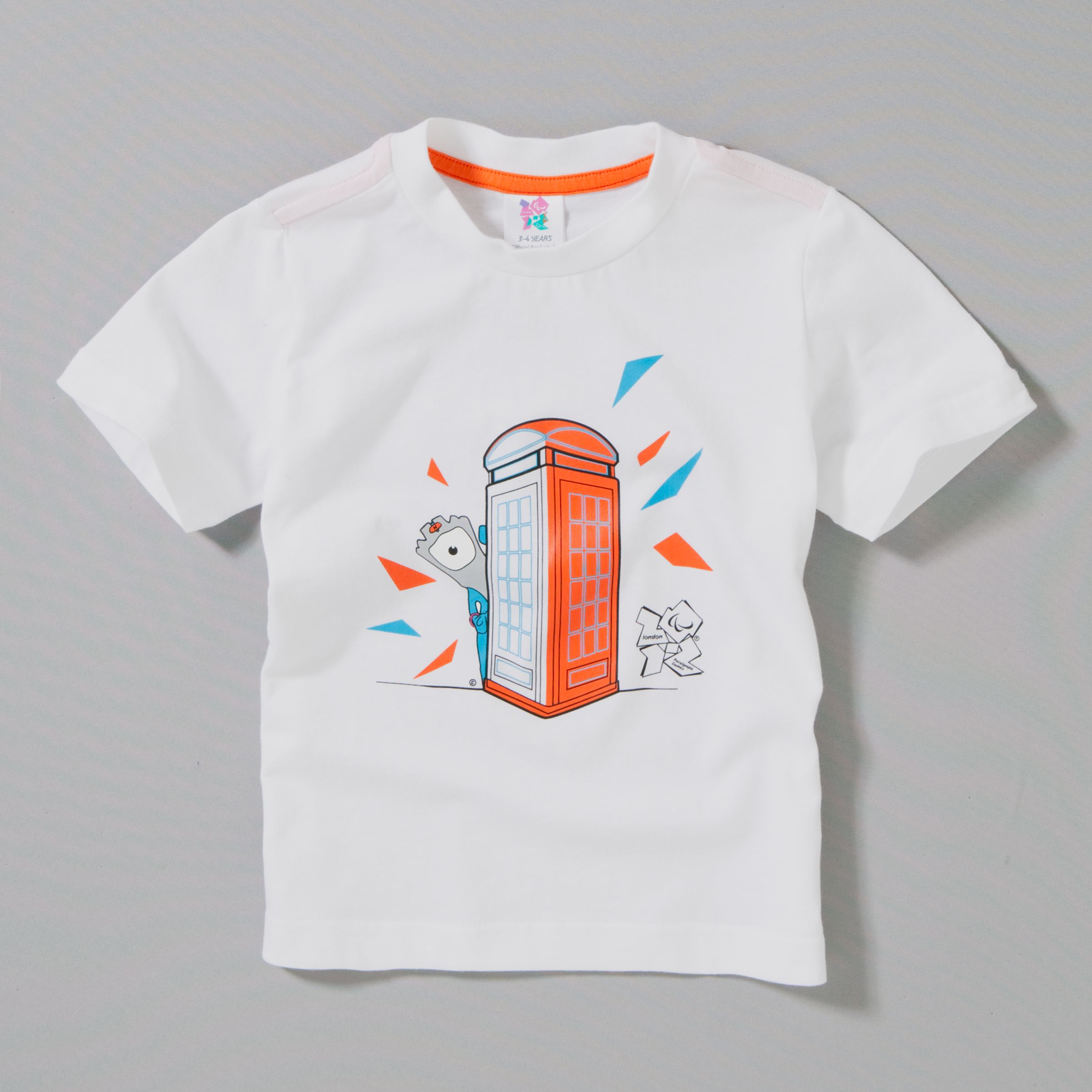 London 2012 Wenlock T-Shirt, White