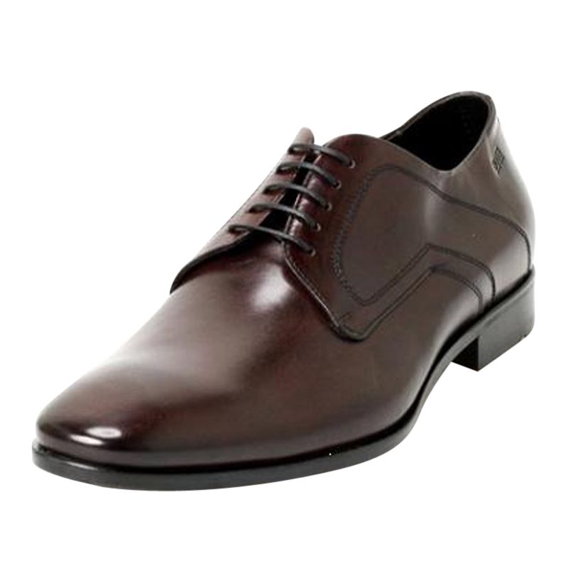 Boss by Hugo Boss Boltin Leather Lace Up Shoes, Brown at John Lewis