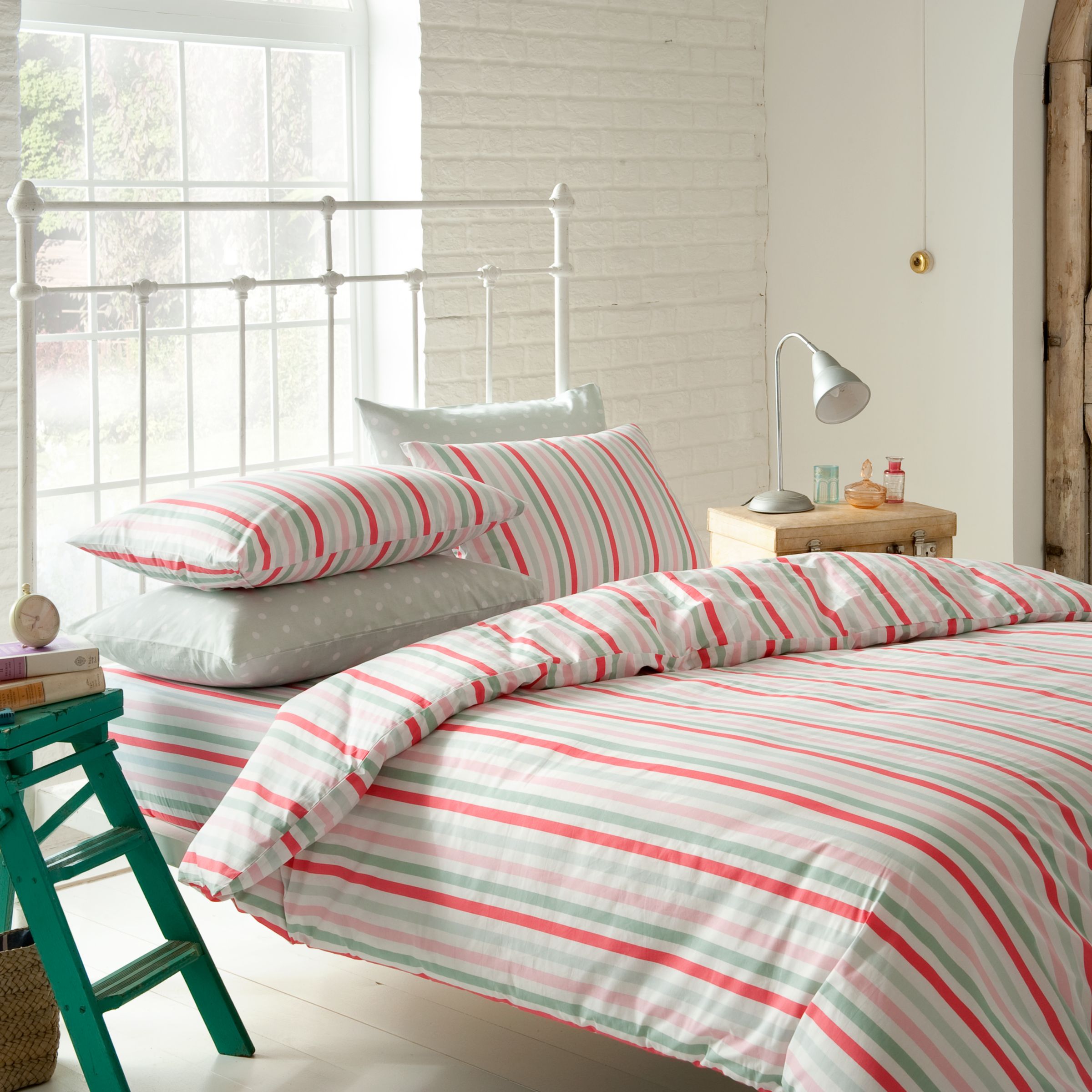 Bon Bon Stripe Duvet Covers, Multi