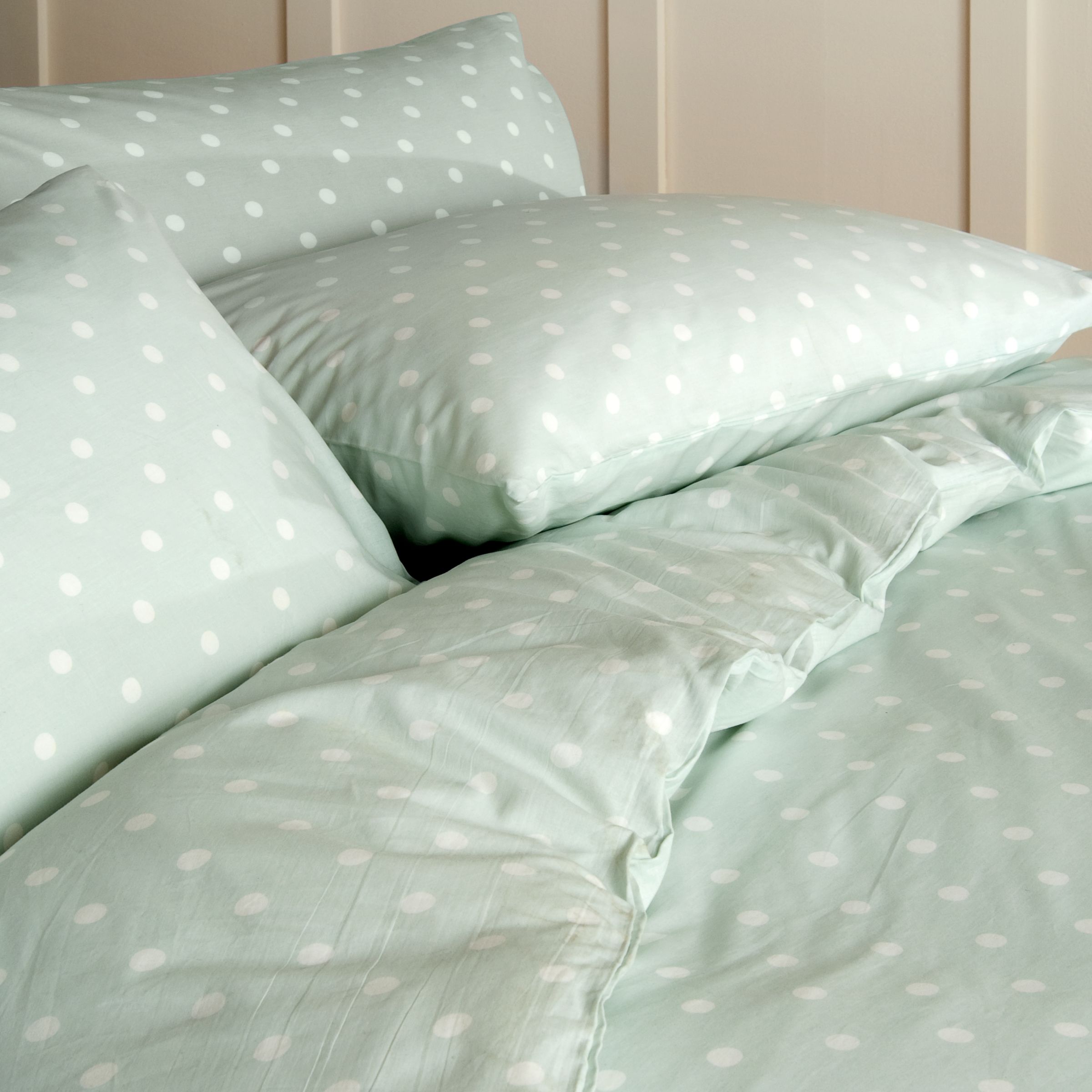 Cath Kidston Large Spot Duvet Covers, Duck Egg