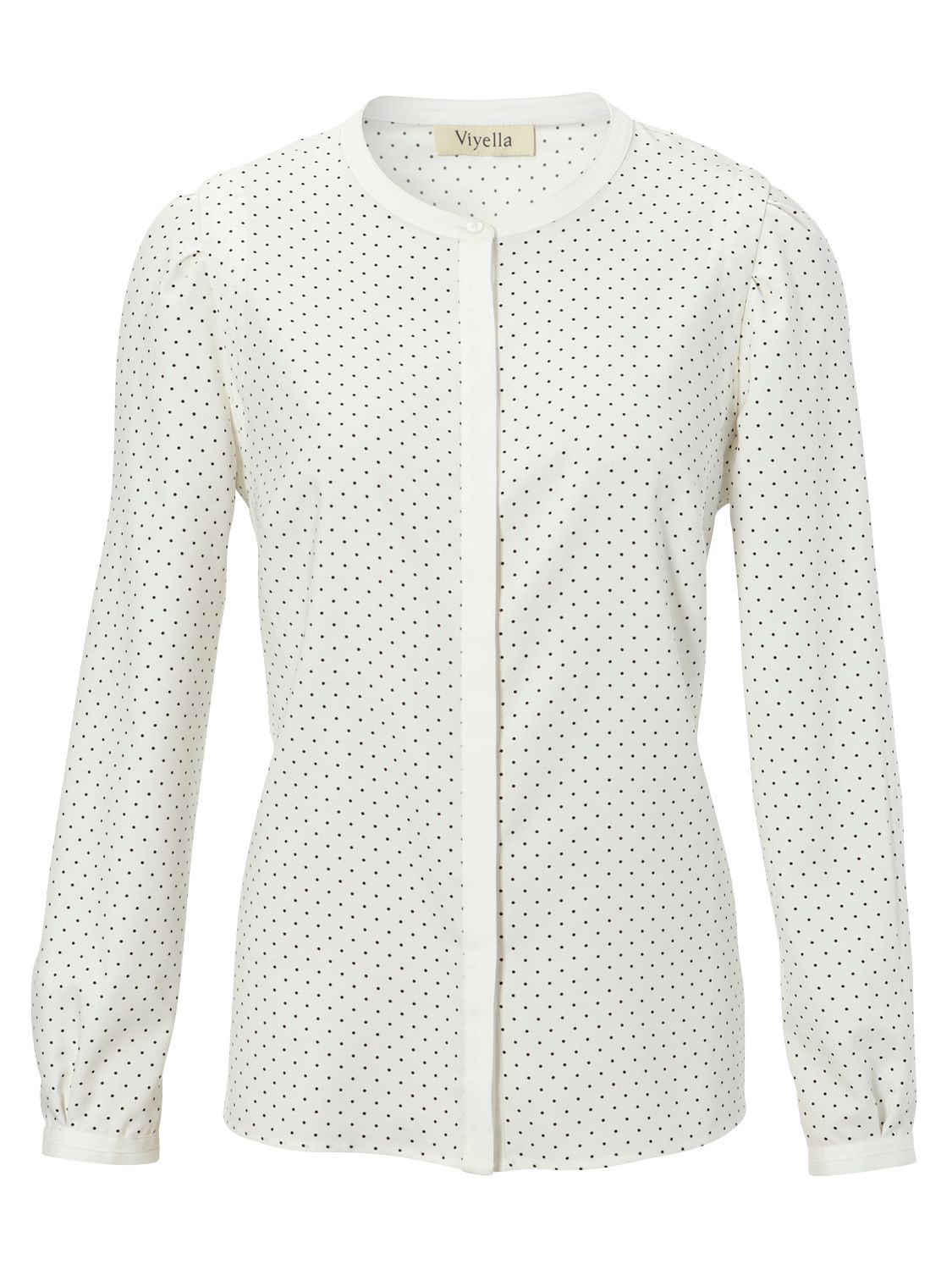 Viyella Spotted Blouse, Ivory