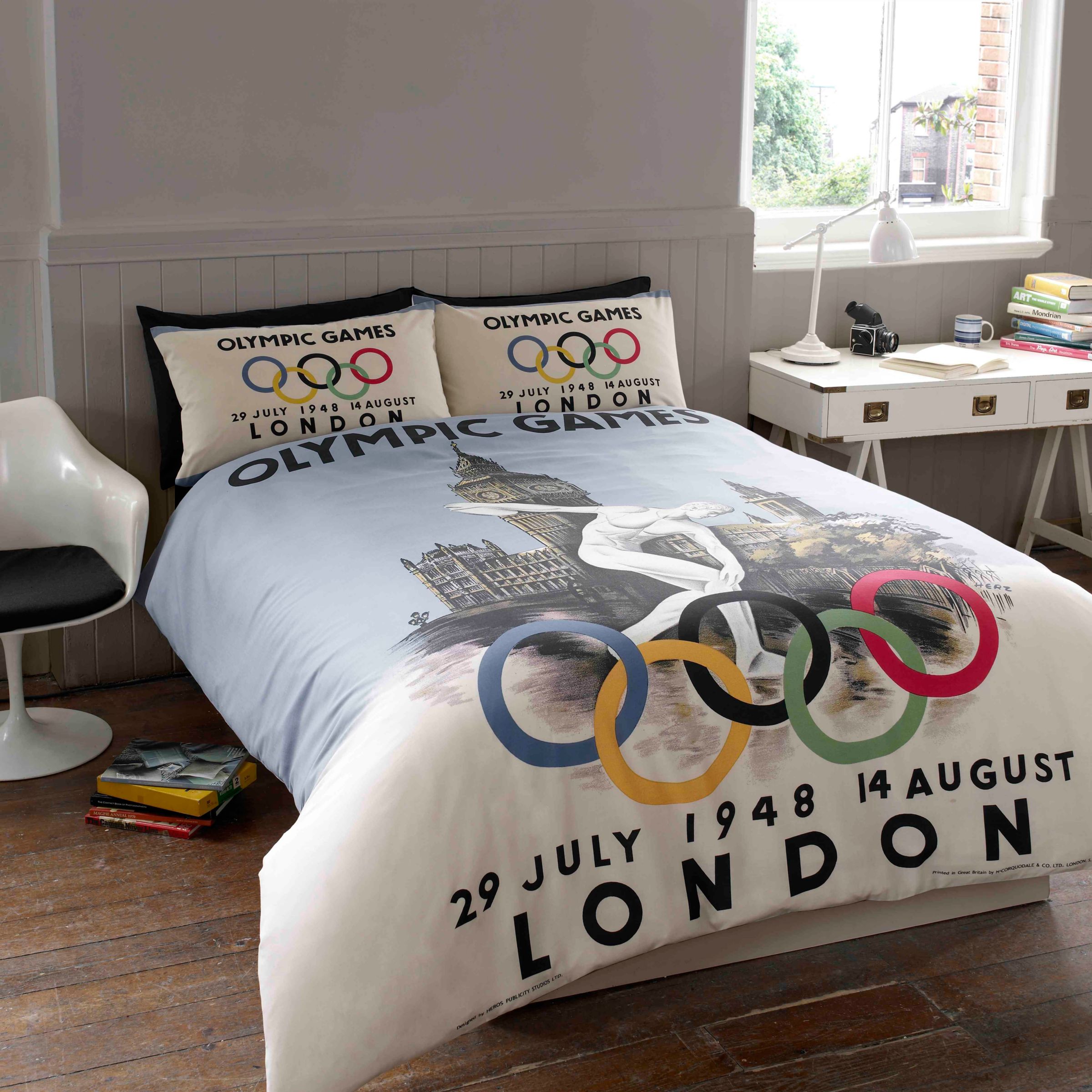 London 2012 Historic Duvet Covers, Multi