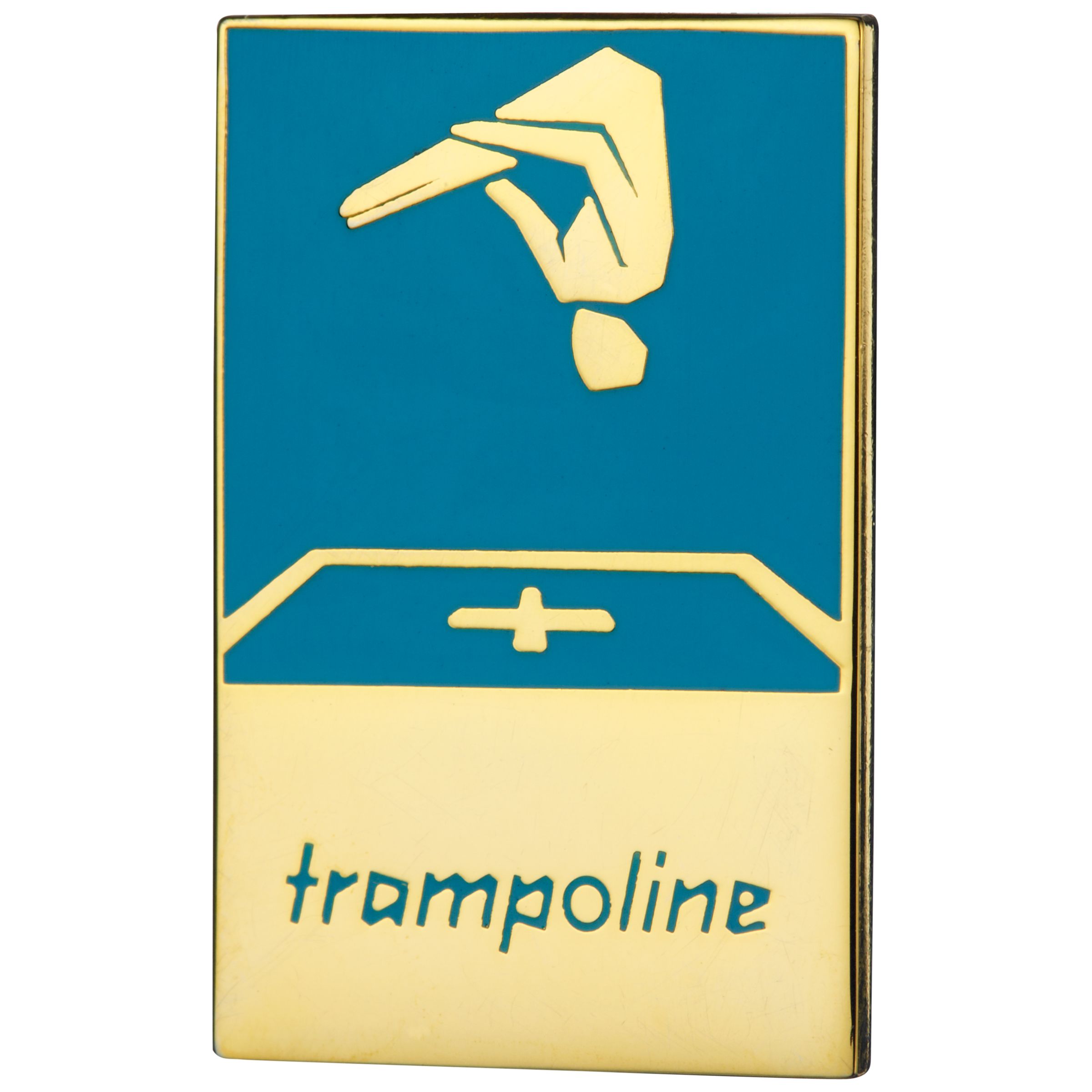 Olympic Games Pin Badge, Trampoline