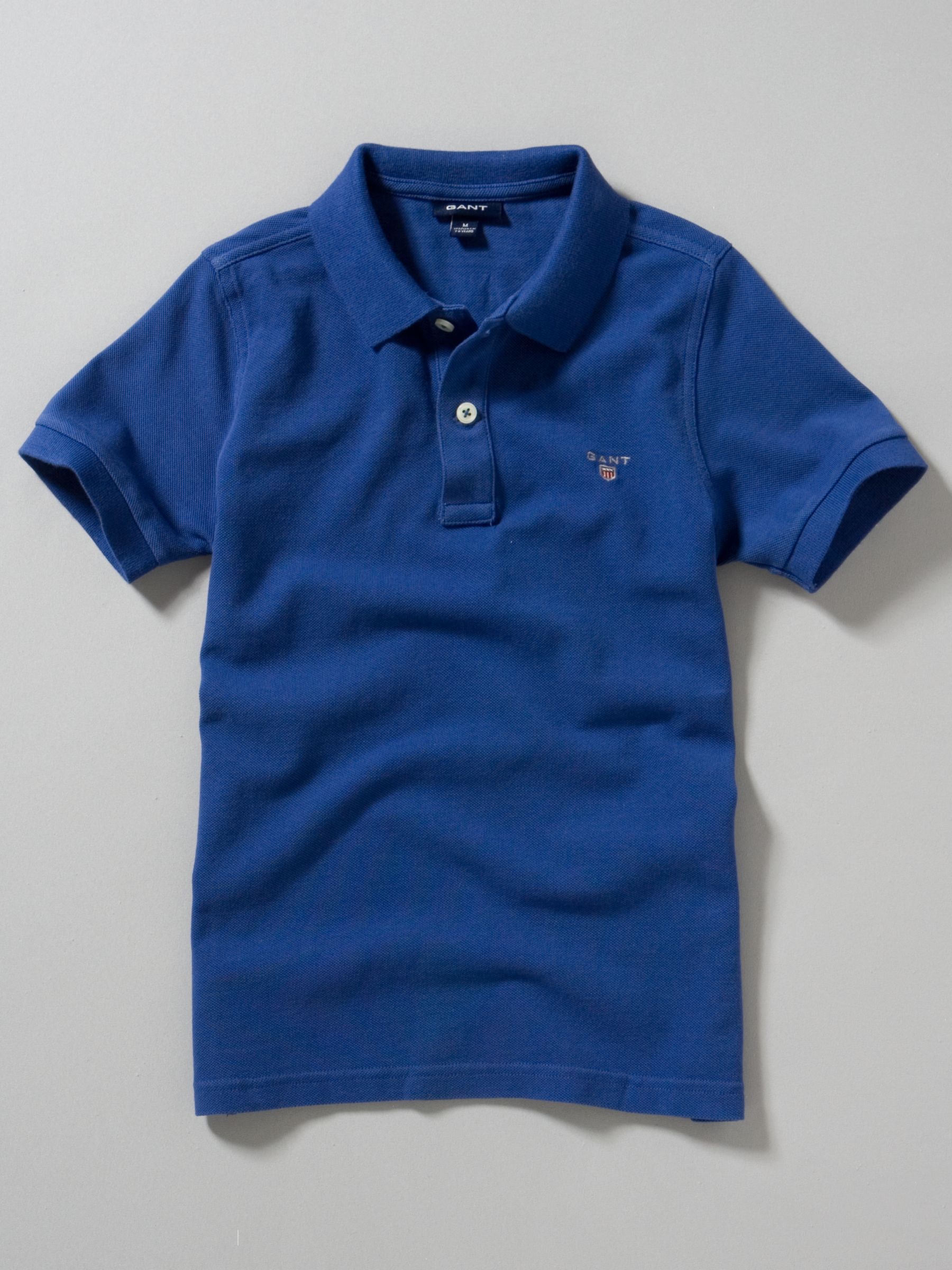 Gant Basic Rugby Shirt, Blue