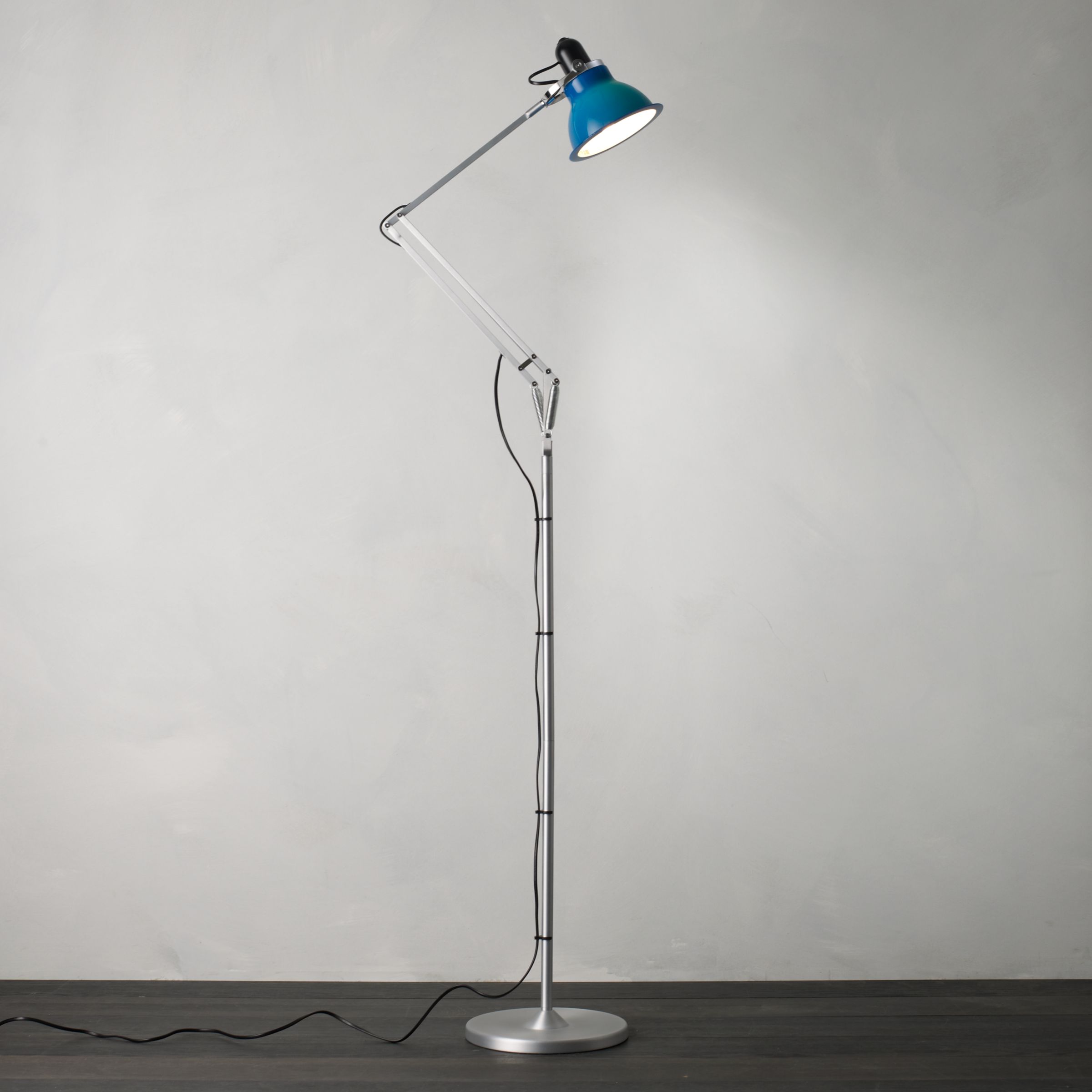Type 1228 Standing Floor Lamp, Blue