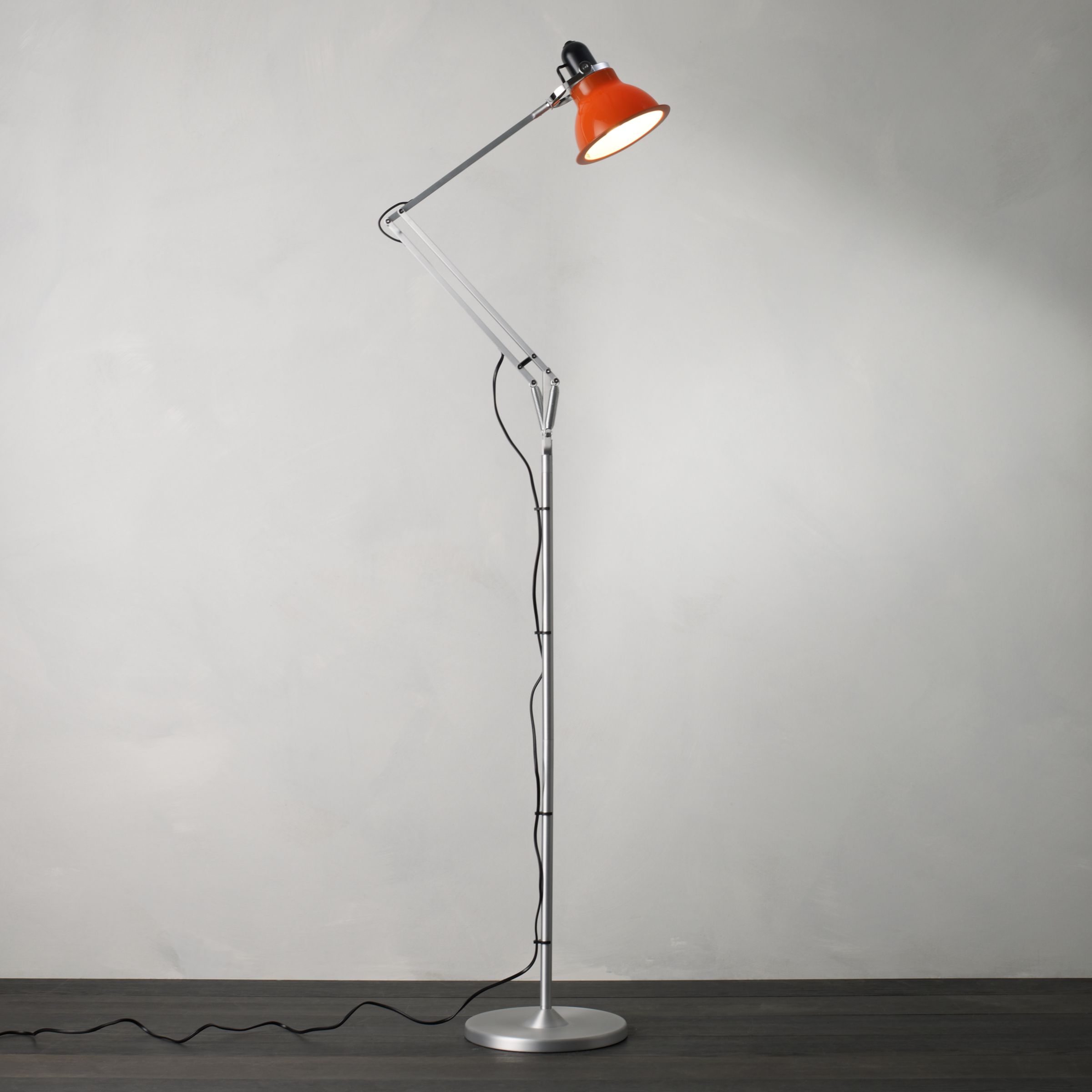 Type 1228 Standing Floor Lamp, Orange