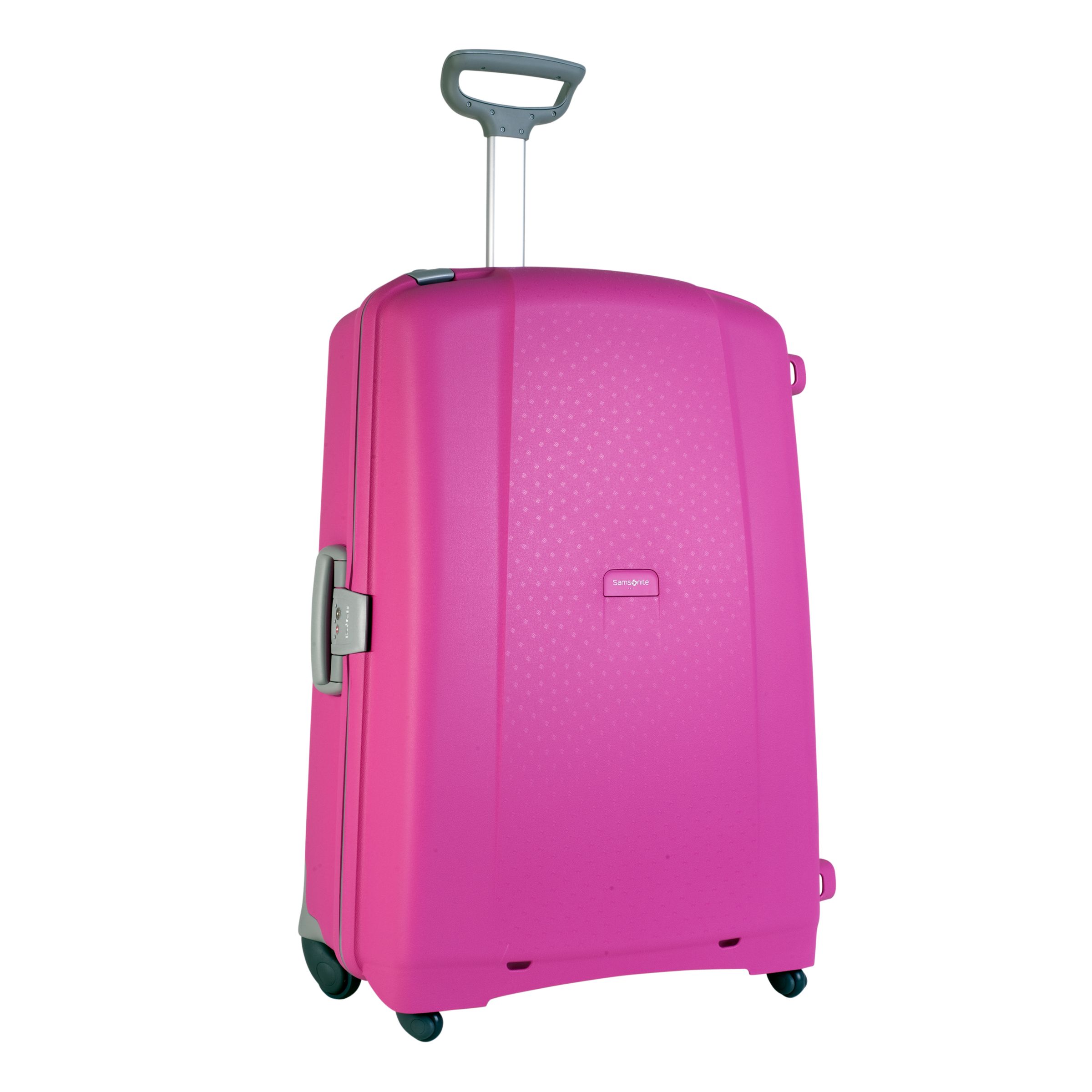 Samsonite Aeris Basic 4-Wheel Spinner Suitcase, Candy Pink