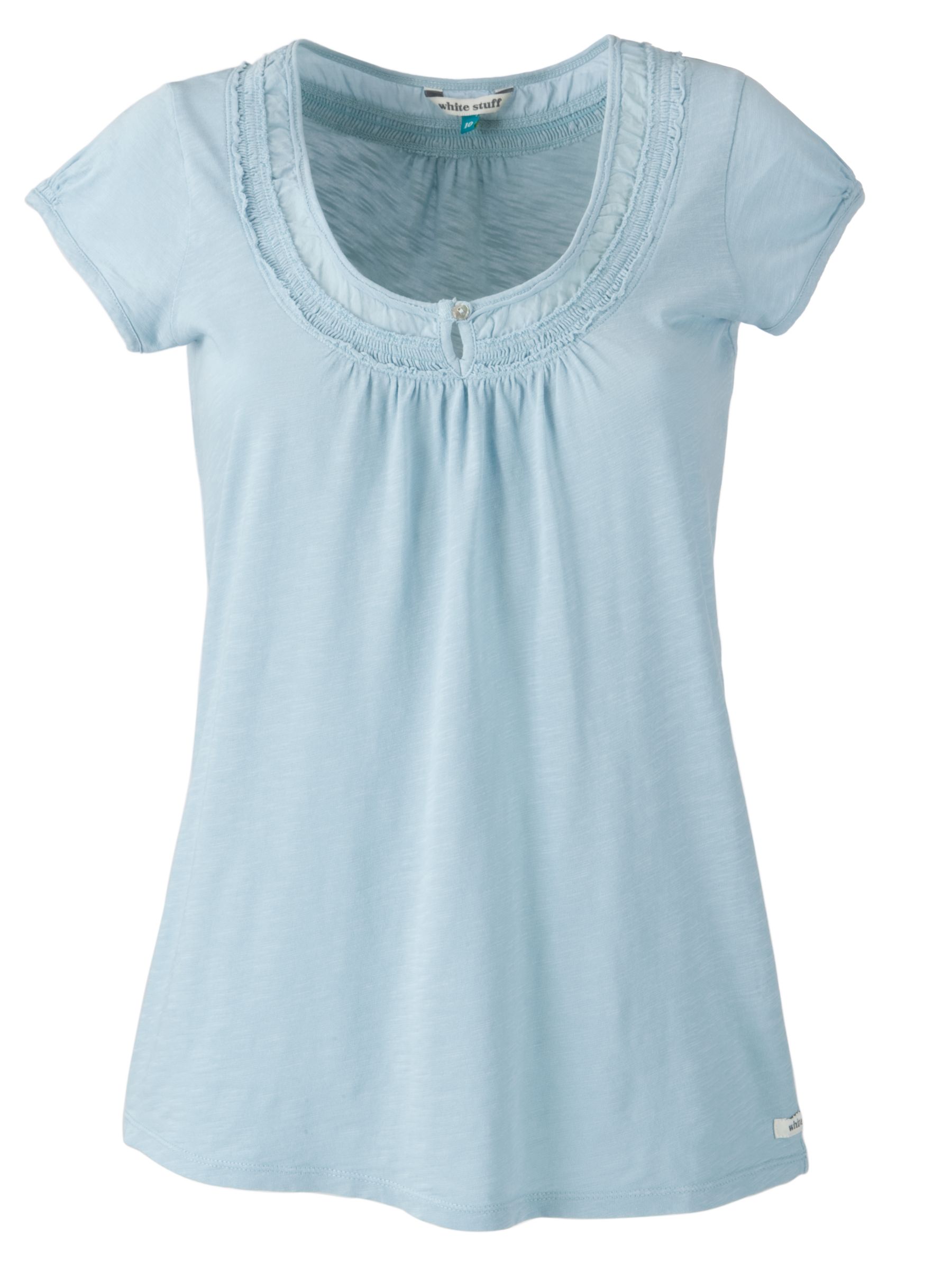 White Stuff Half Moon T-Shirt, Blue