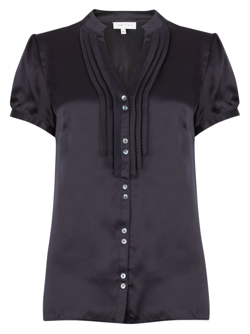 kew.159 Multi Frill Blouse, Midnight