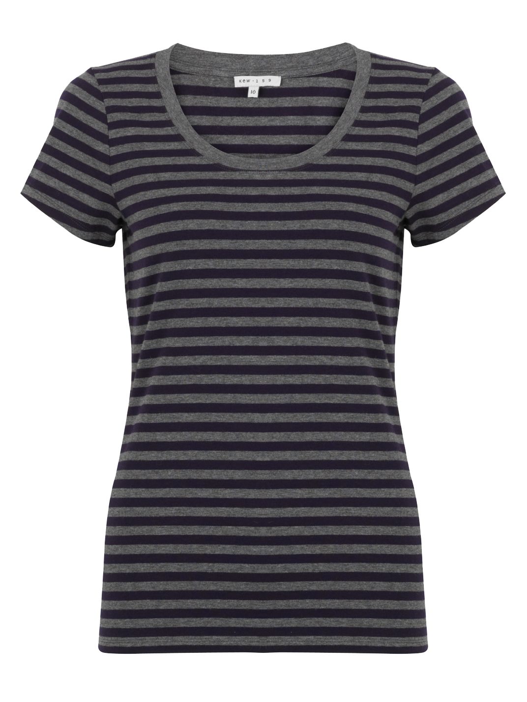 Striped T-Shirt, Purple