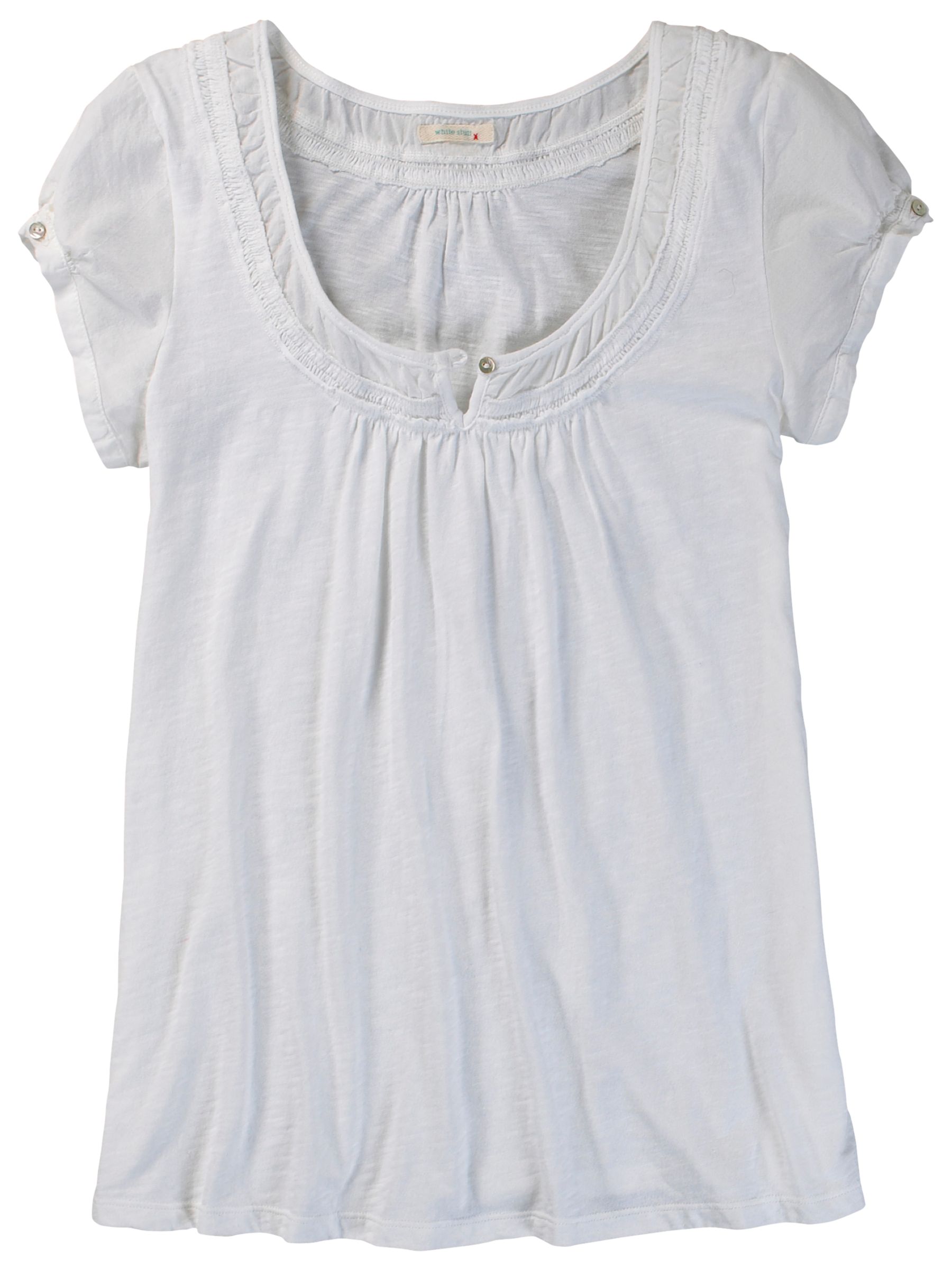 Half Moon T-Shirt, White