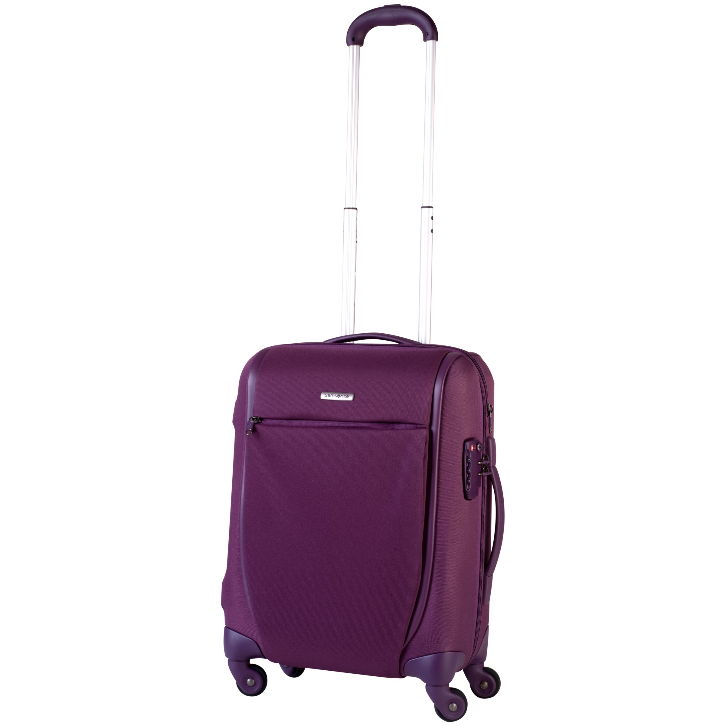 Samsonite Sahora Regeneration Spinner Suitcase, Plum, Small