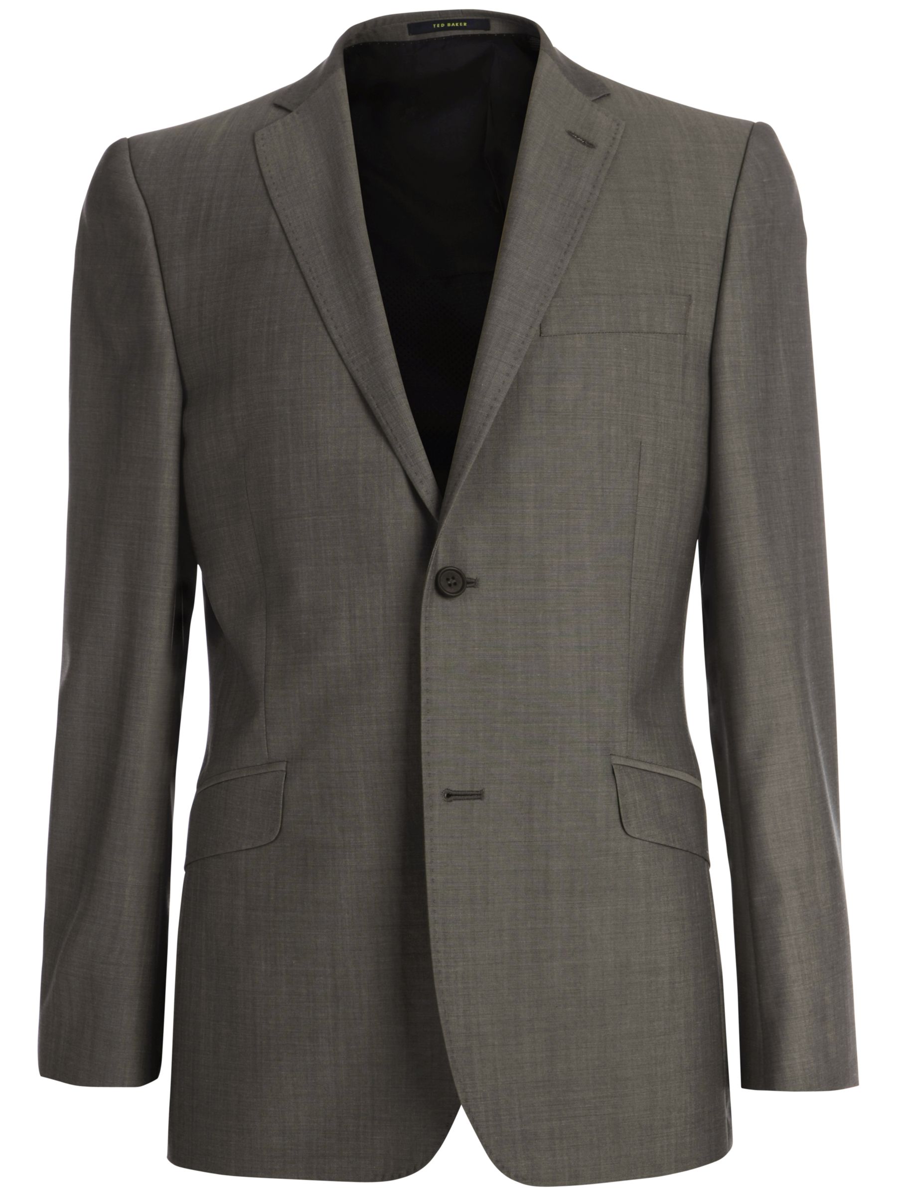 Ted Baker Endurance Tonic Plain Suit Jacket, Taupe at John Lewis