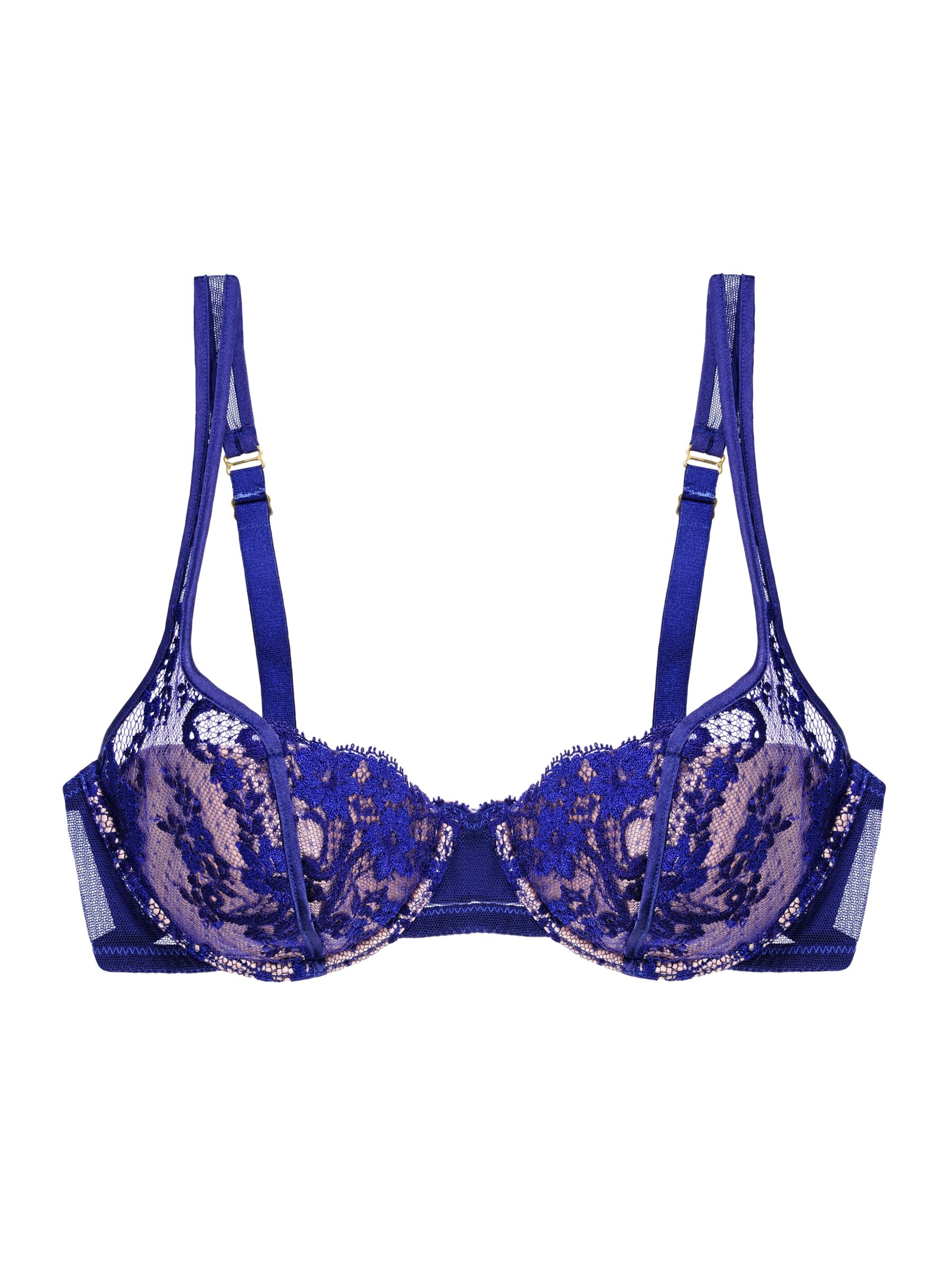 Stella McCartney Elodie Hopping Contour Bra, Blue