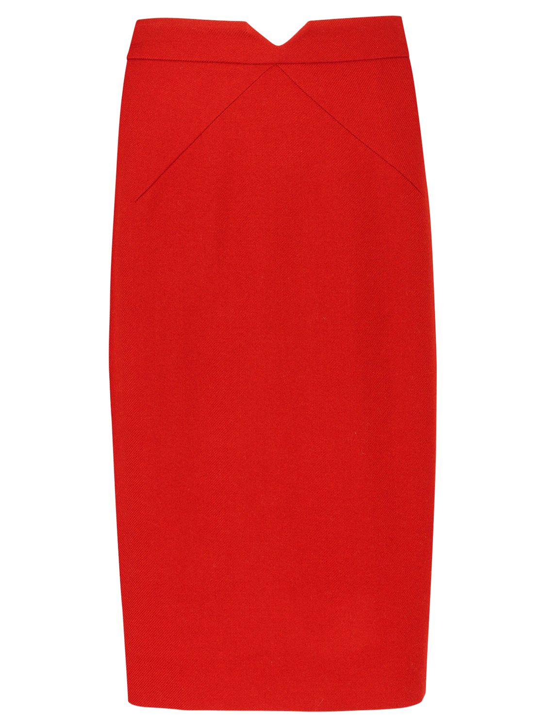 L.K.Bennett Dey Pencil Skirt, Burgundy