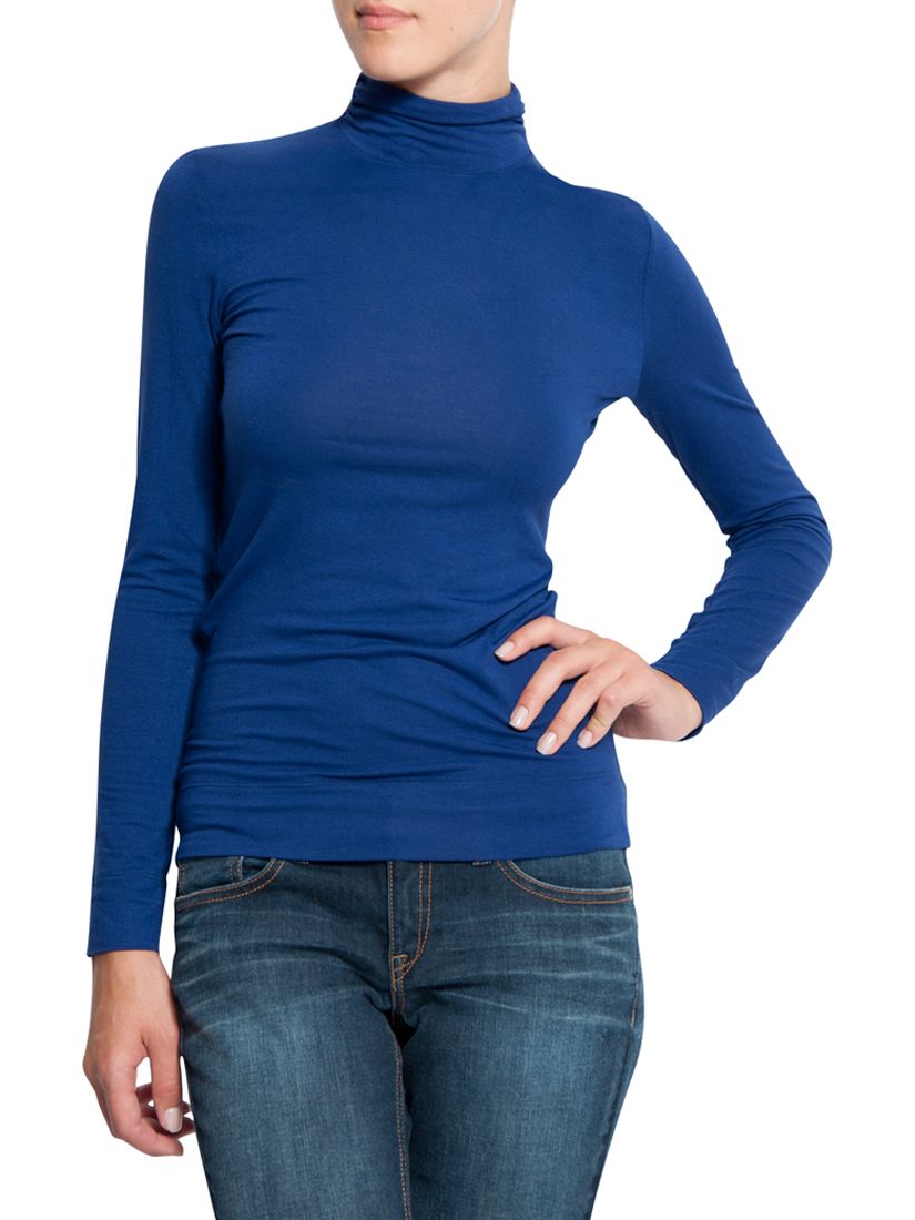 Long Sleeve Slim Fit T-Shirt, Blue