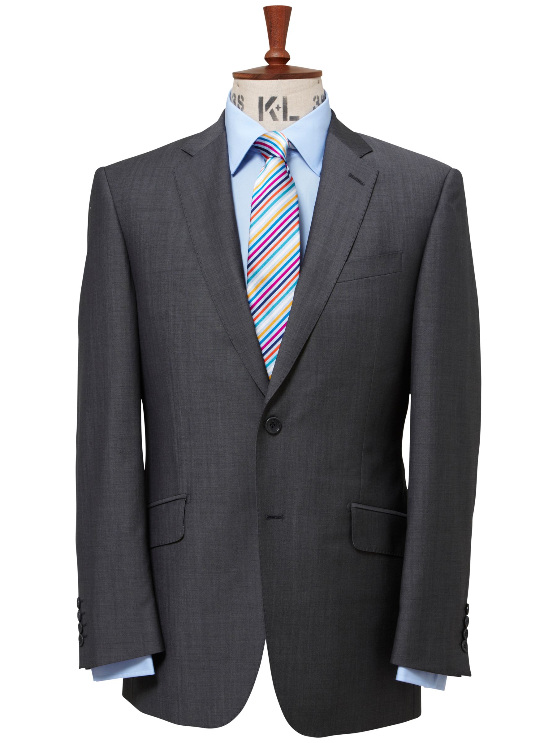 Richard James Mayfair Wool Mohair Suit Jacket, Petrol at John Lewis