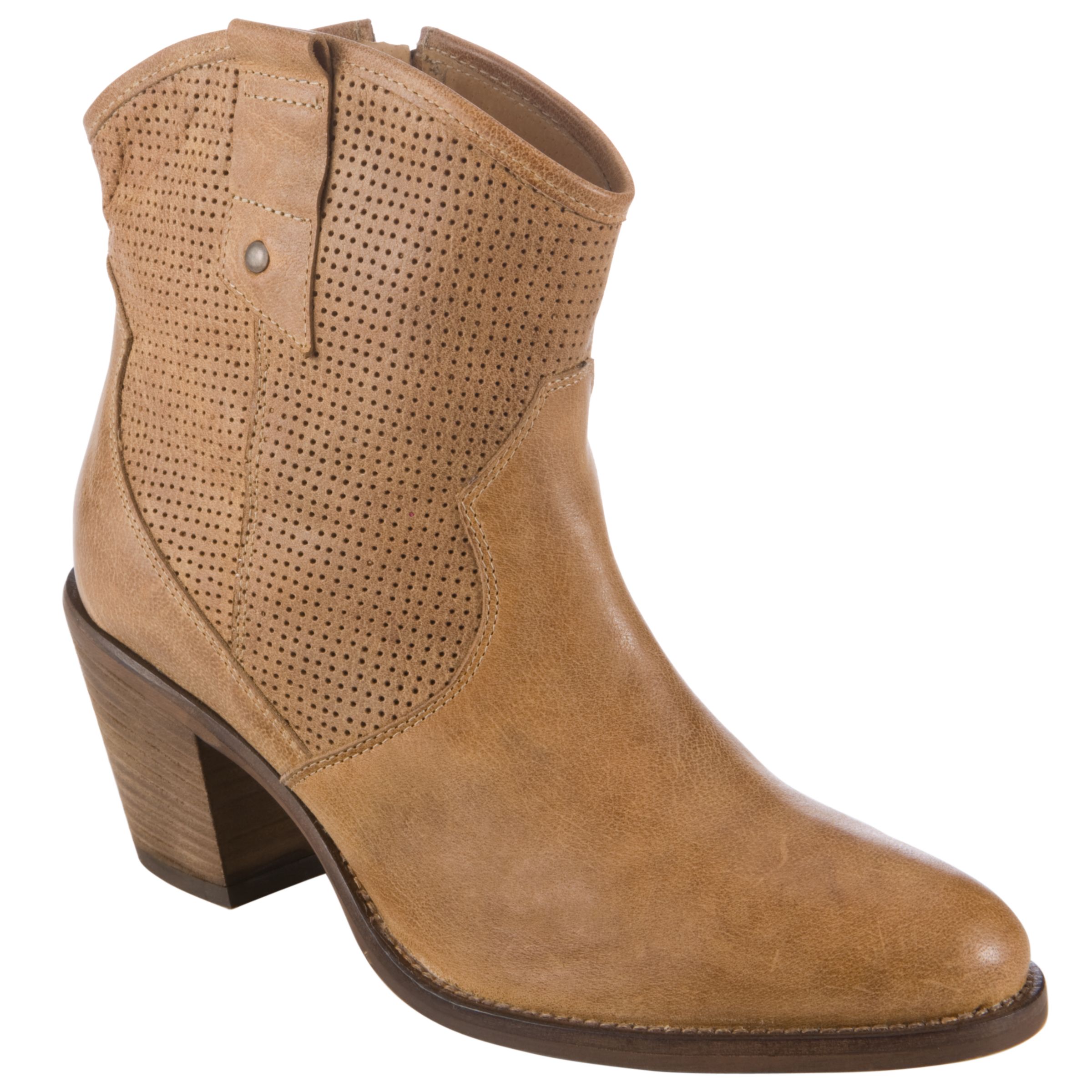 John Lewis Women Havana Ankle Boots, Camel