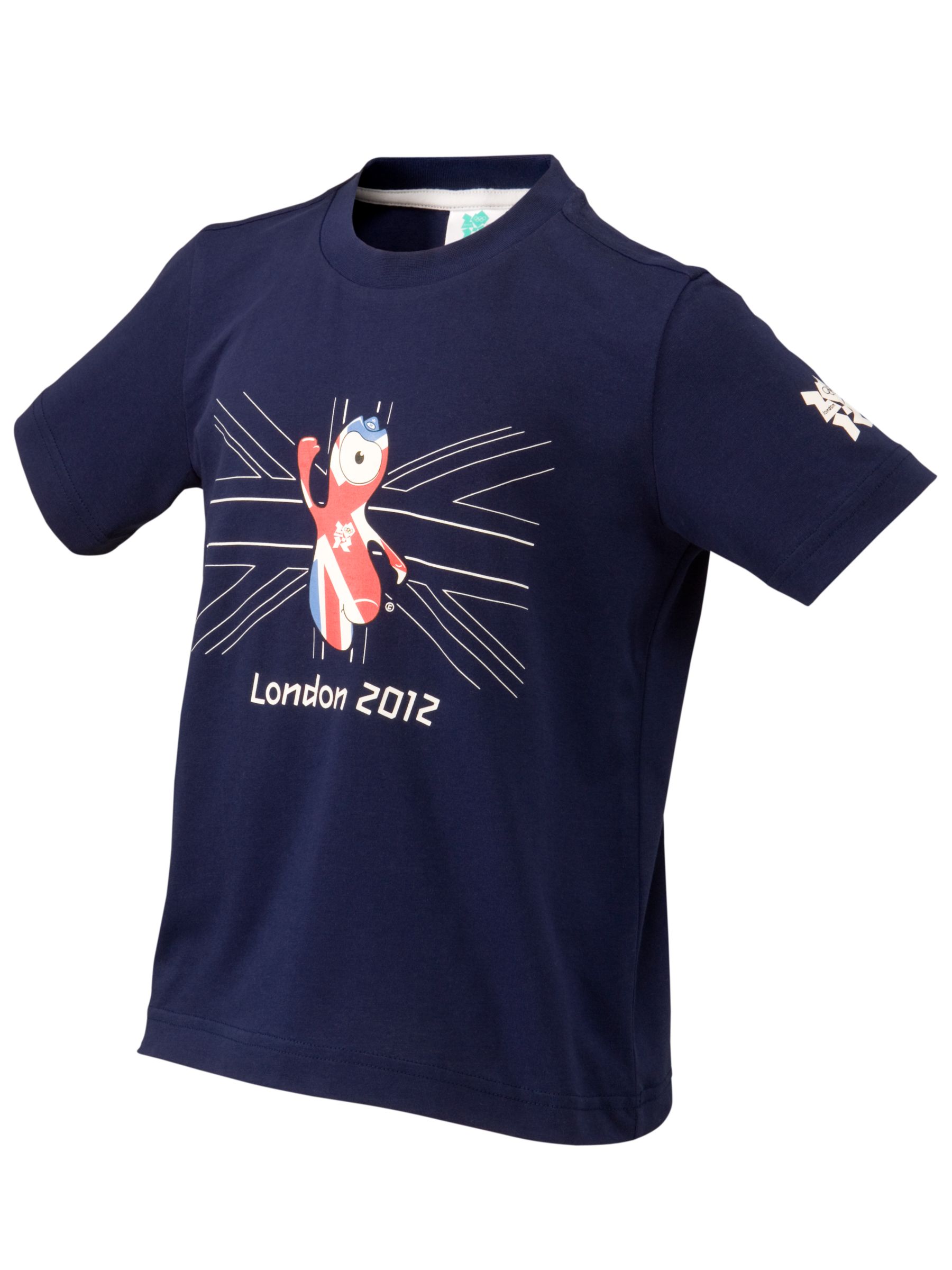 London 2012 Olympic London 2012 Wenlock T-Shirt, Navy