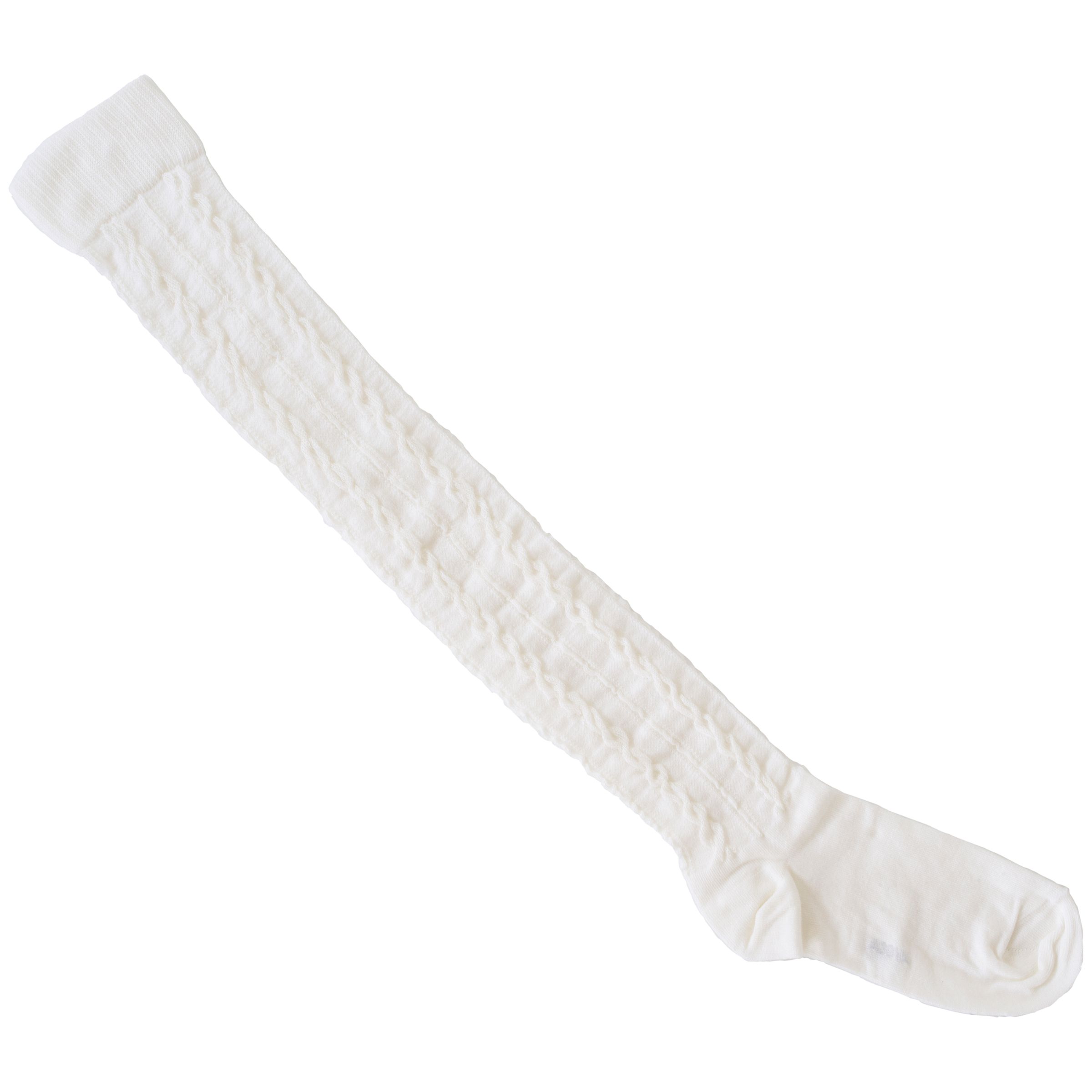 Avoca Aran Over The Knee Socks Ecru