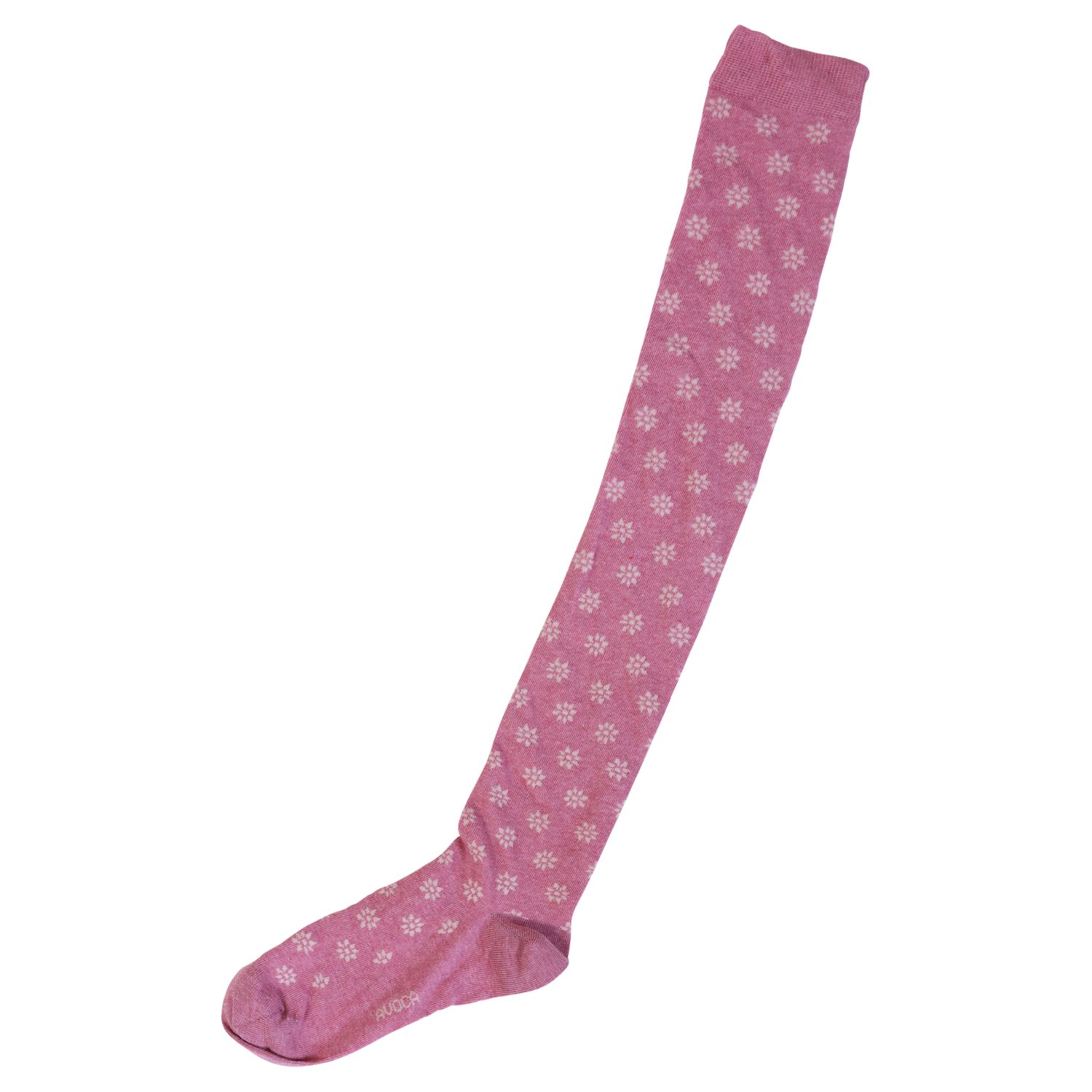 Avoca Fleur Over The Knee Socks Rose