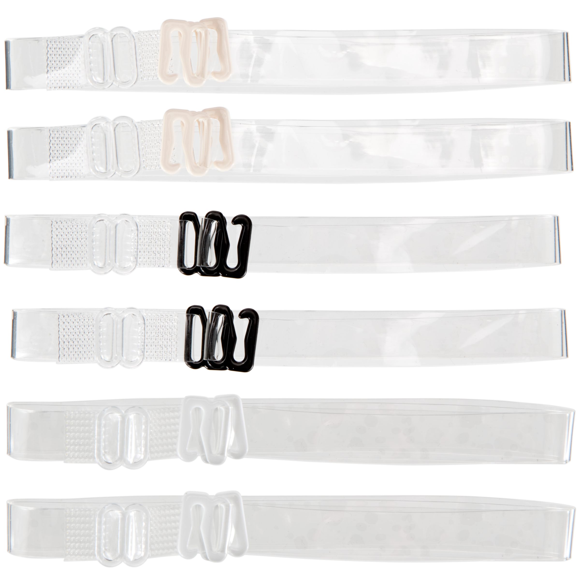 Lingerie Solutions Invisible Bra Straps, Multi