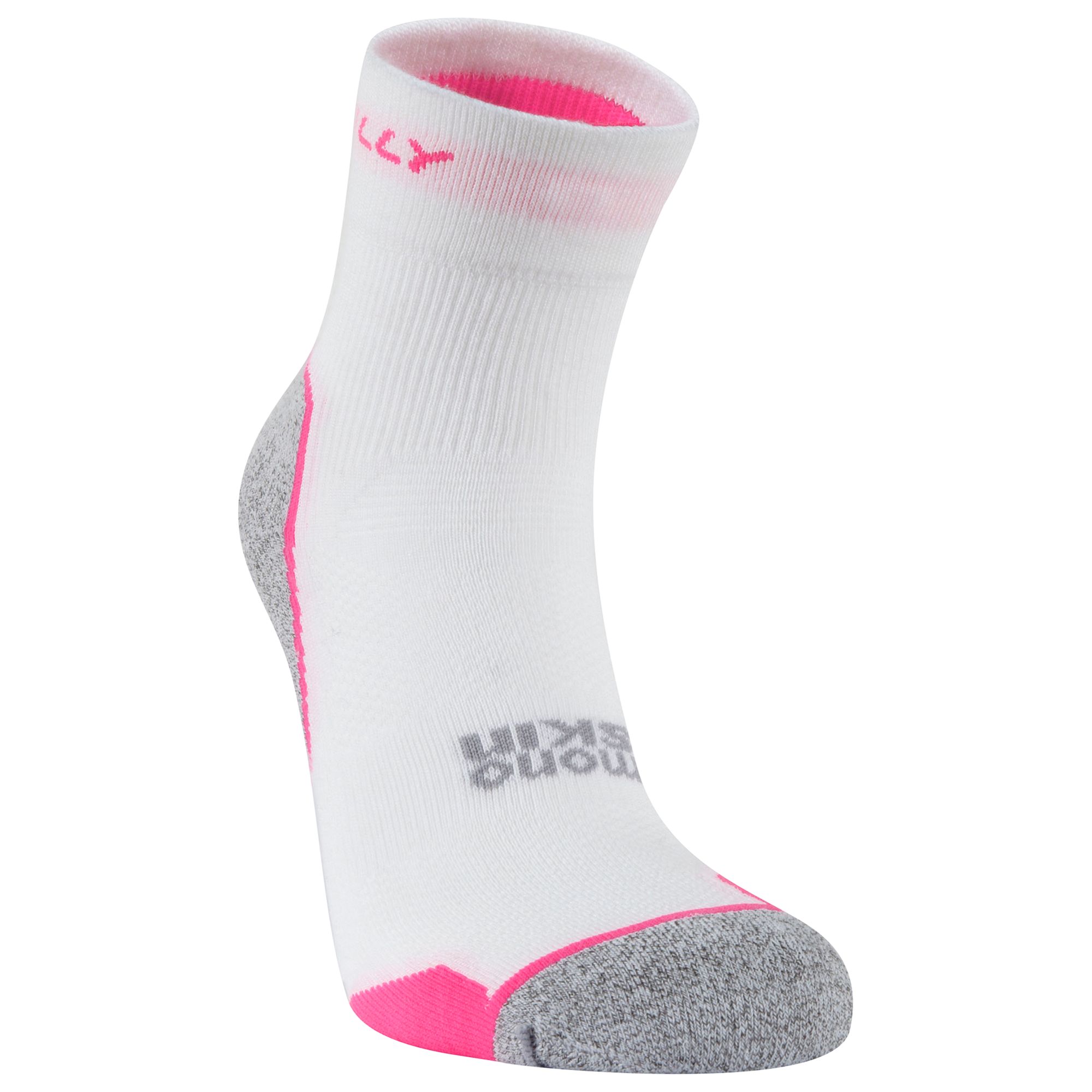 Hilly Monoskin Supreme Women's Anklet, White/Pink