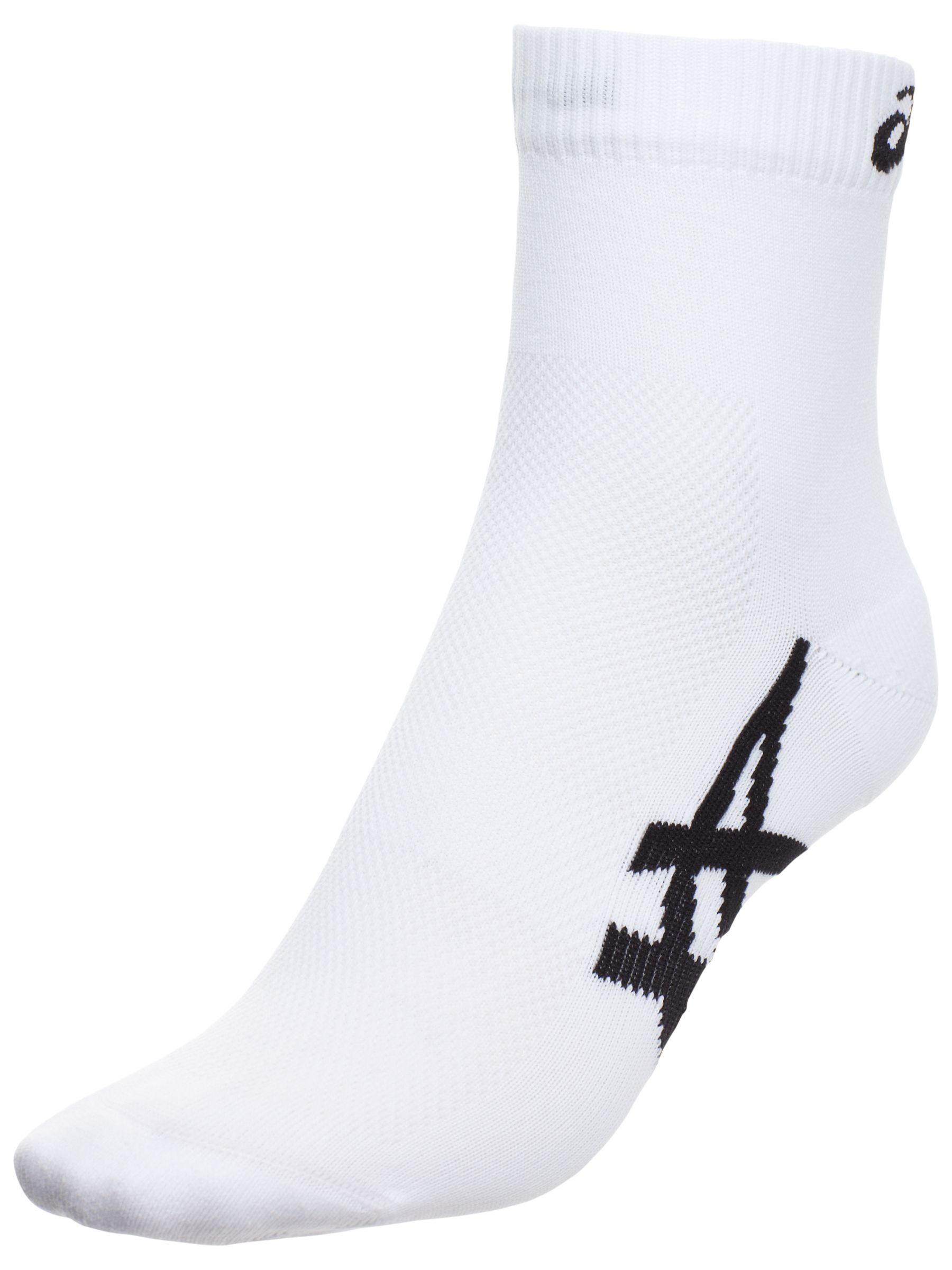 Asics 1000 Series Ankle Socks, Pack of 2, White