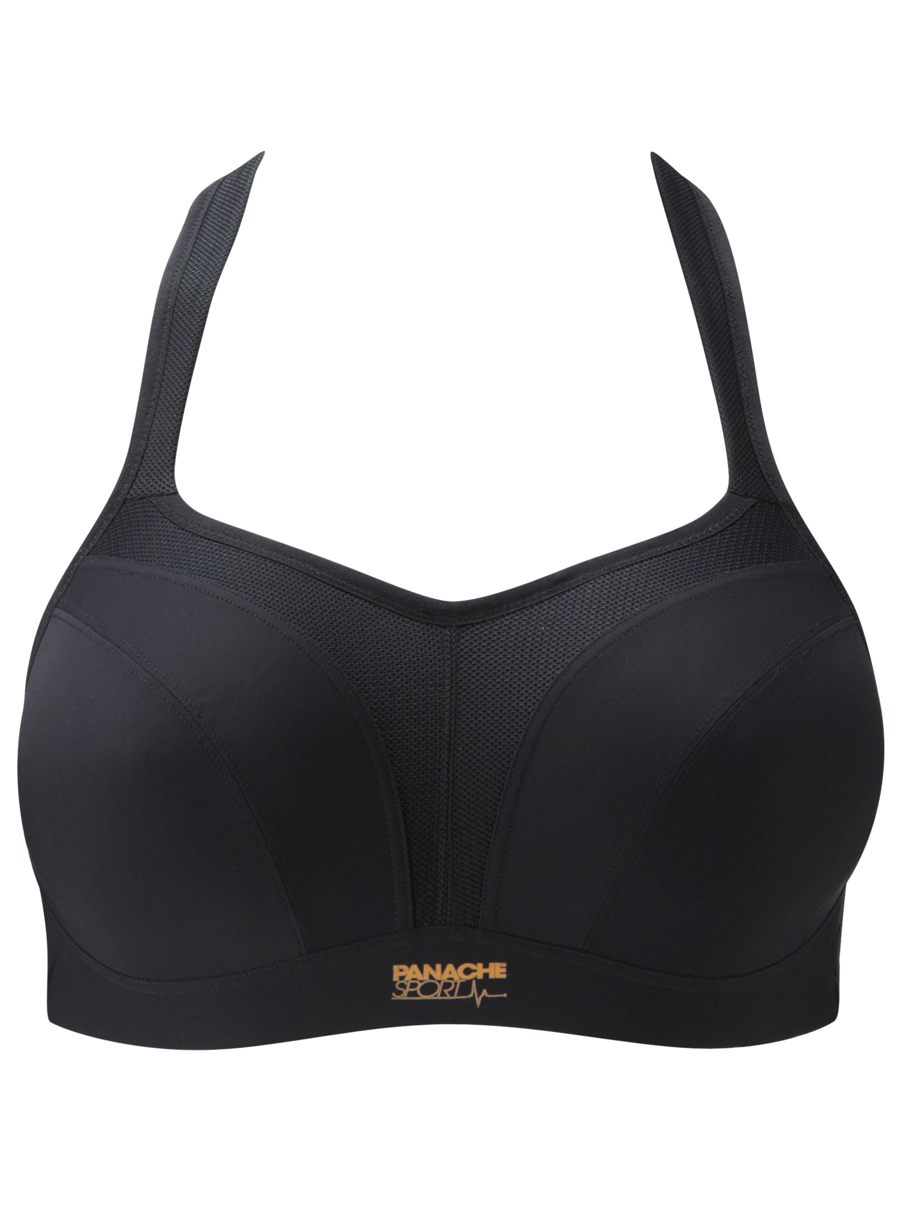 Panache Underwired Sports Bra, Black