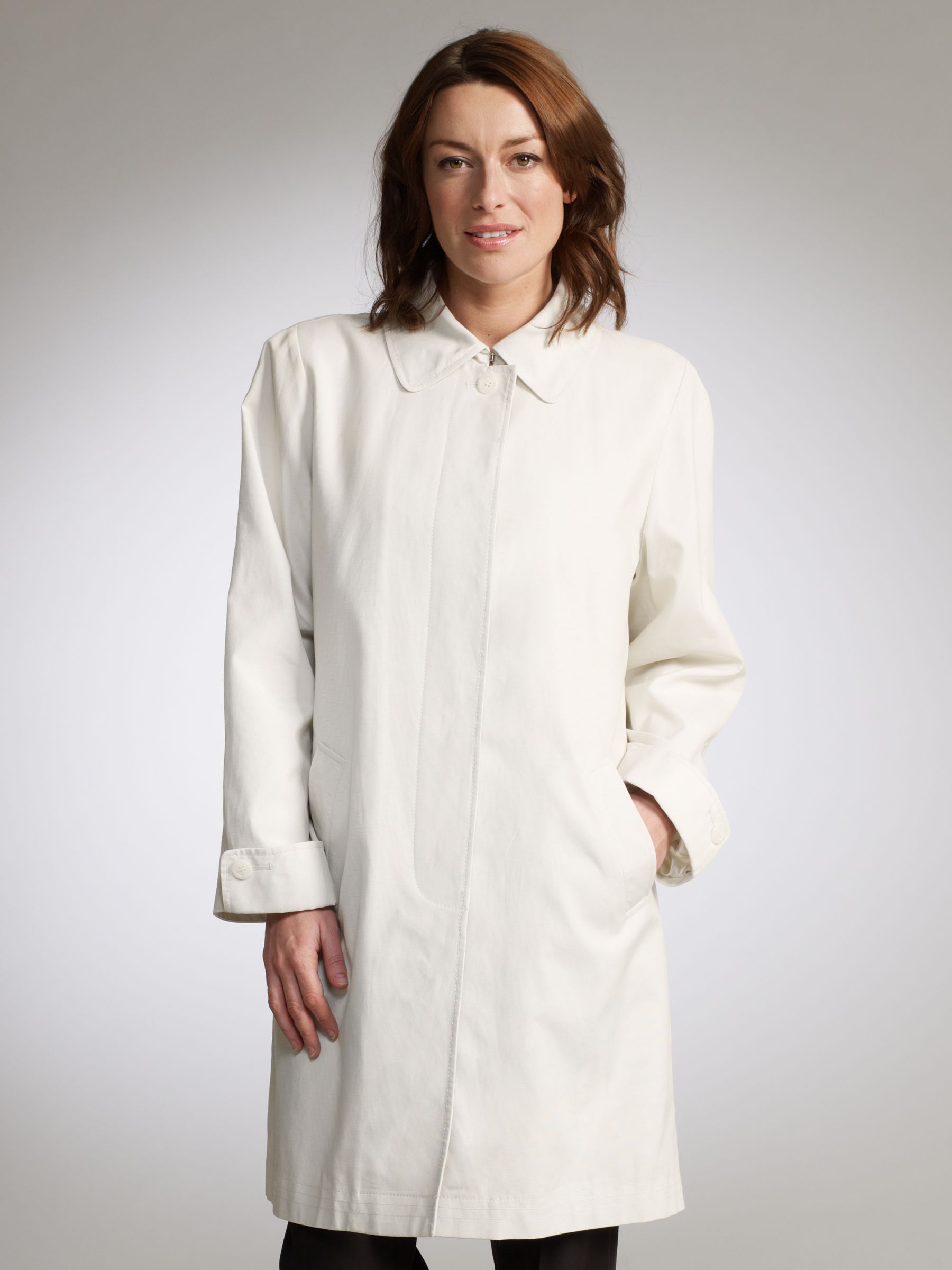 Four Seasons Raincoat, Chalk at John Lewis