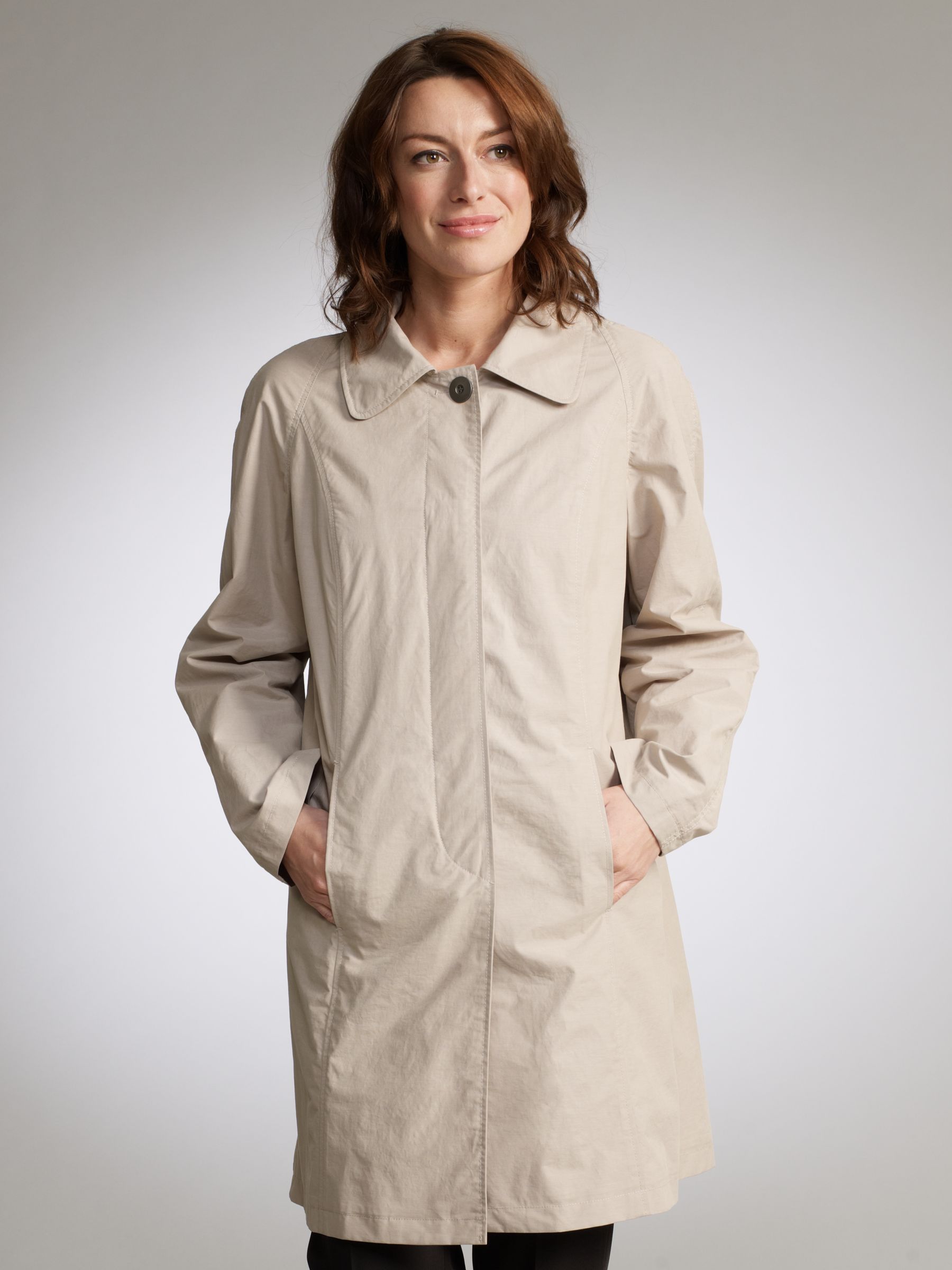 Four Seasons Fashion Coat, Stone at John Lewis