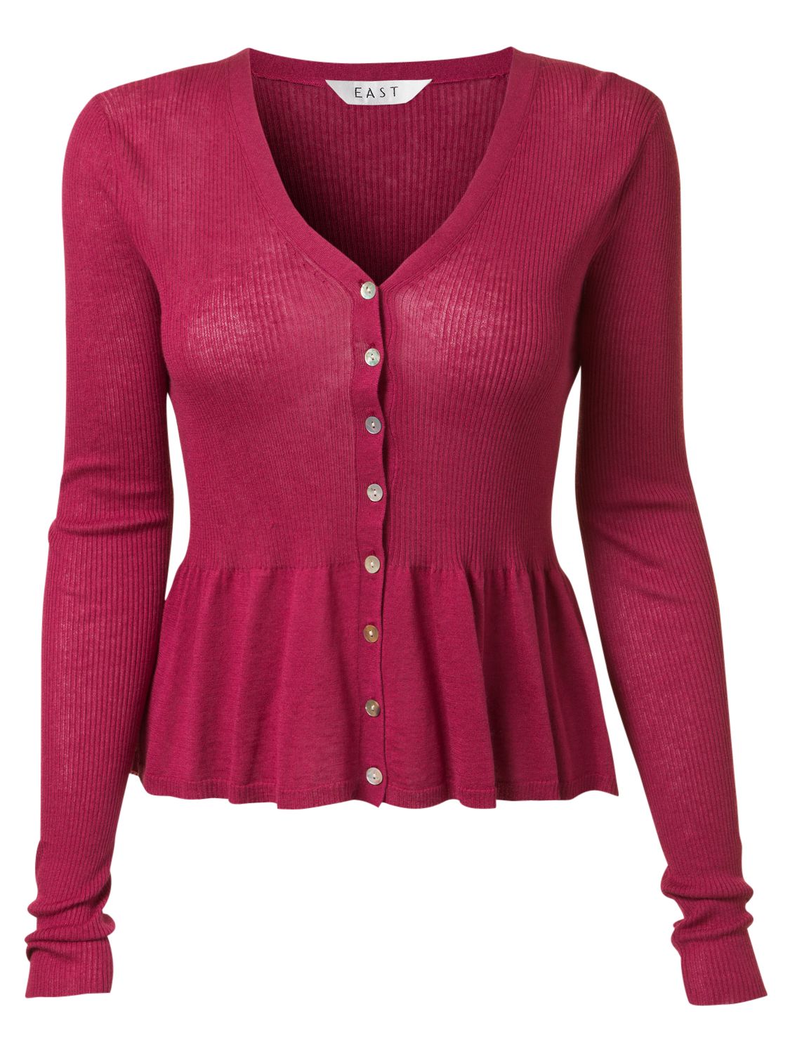 East Helena Short Cardigan, Cerise