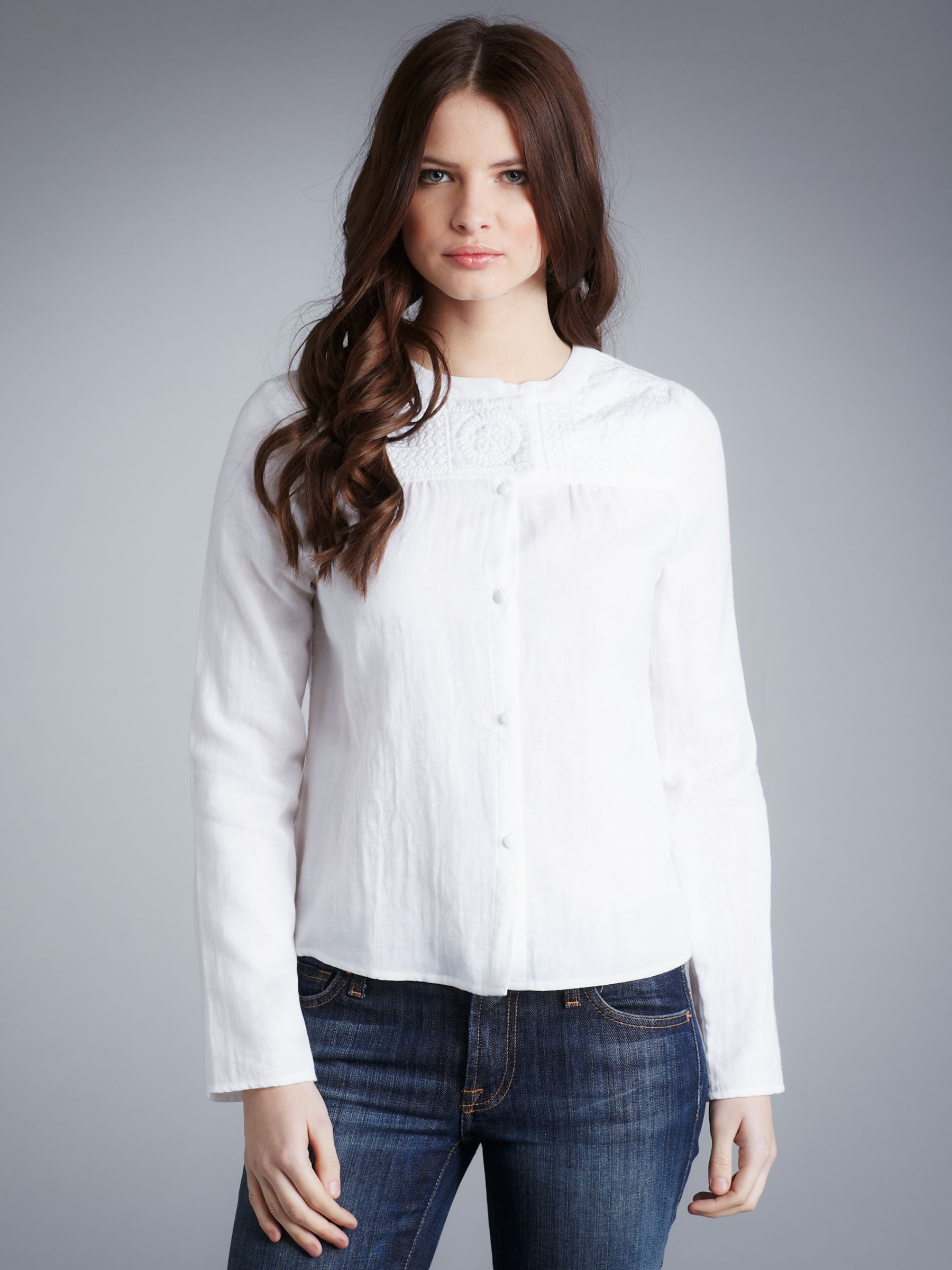 By Zo&eacute; Tasha Blouse, White