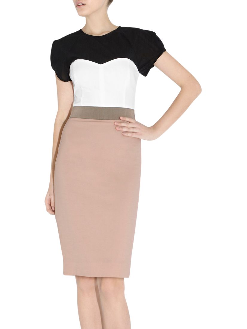 Bastyan Delphine Shift Dress, Blush at John Lewis